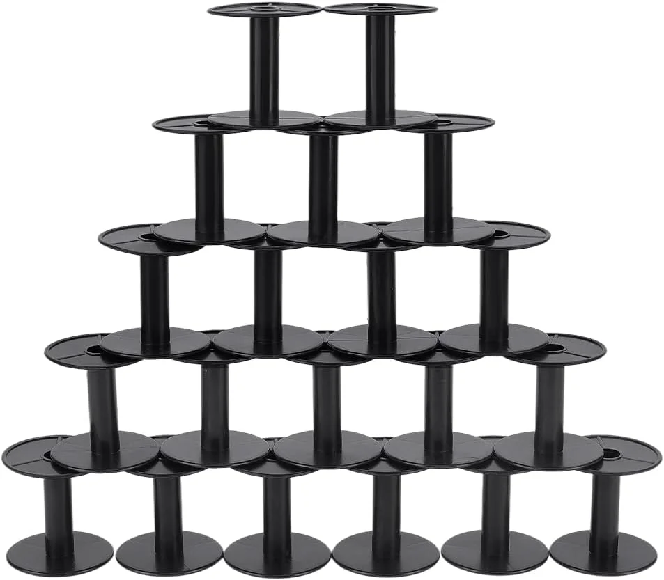 PH PandaHall بسته 20 عددی قرقره های خالی کوچک قرقره های پلاستیکی مشکی قرقره های بافندگی سیم قرقره های روبان زنجیره ای قرقره های نخ صنایع دستی برای نخ گلدوزی نخ سیم قرقره سیم طناب، 2.2X 2.4 اینچ PH PandaHall بسته 20 عددی قرقره های خالی کوچک قرقره های پلاستیکی مشکی قرقره های بافندگی سیم قرقره های روبان زنجیره ای قرقره های نخ صنایع دستی برای نخ گلدوزی نخ سیم قرقره سیم طناب، 2.2X 2.4 اینچ