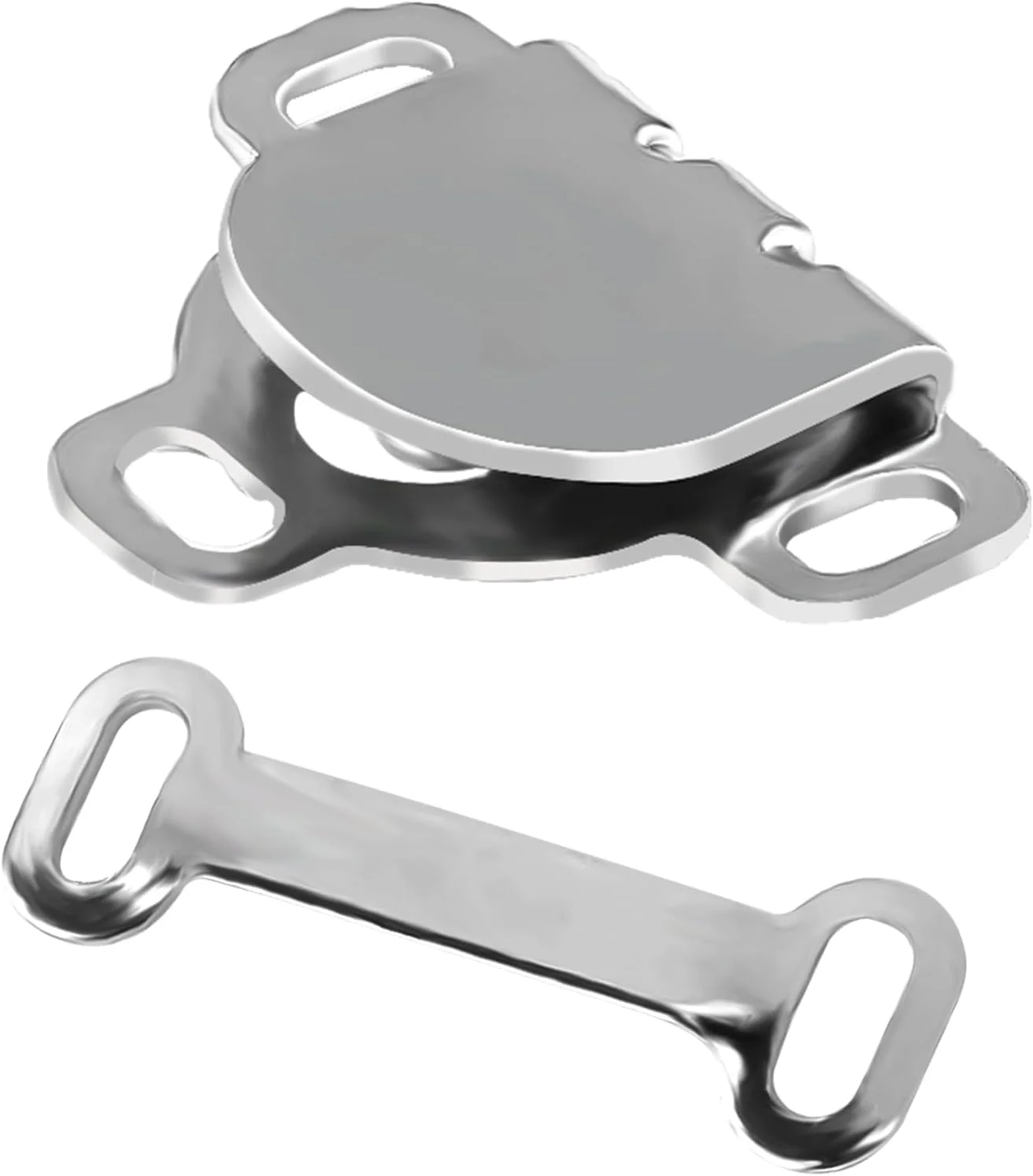 پیوتیه 20 ست قلاب و بست دکمه ای خیاطی، قلاب و بست دکمه ای 17 میلی متری، دکمه های فشاری خیاطی، ست بست برای شلوار، دامن، لباس، شلوار، پوشاک، خیاطی، صنایع دستی DIY (نقره ای)