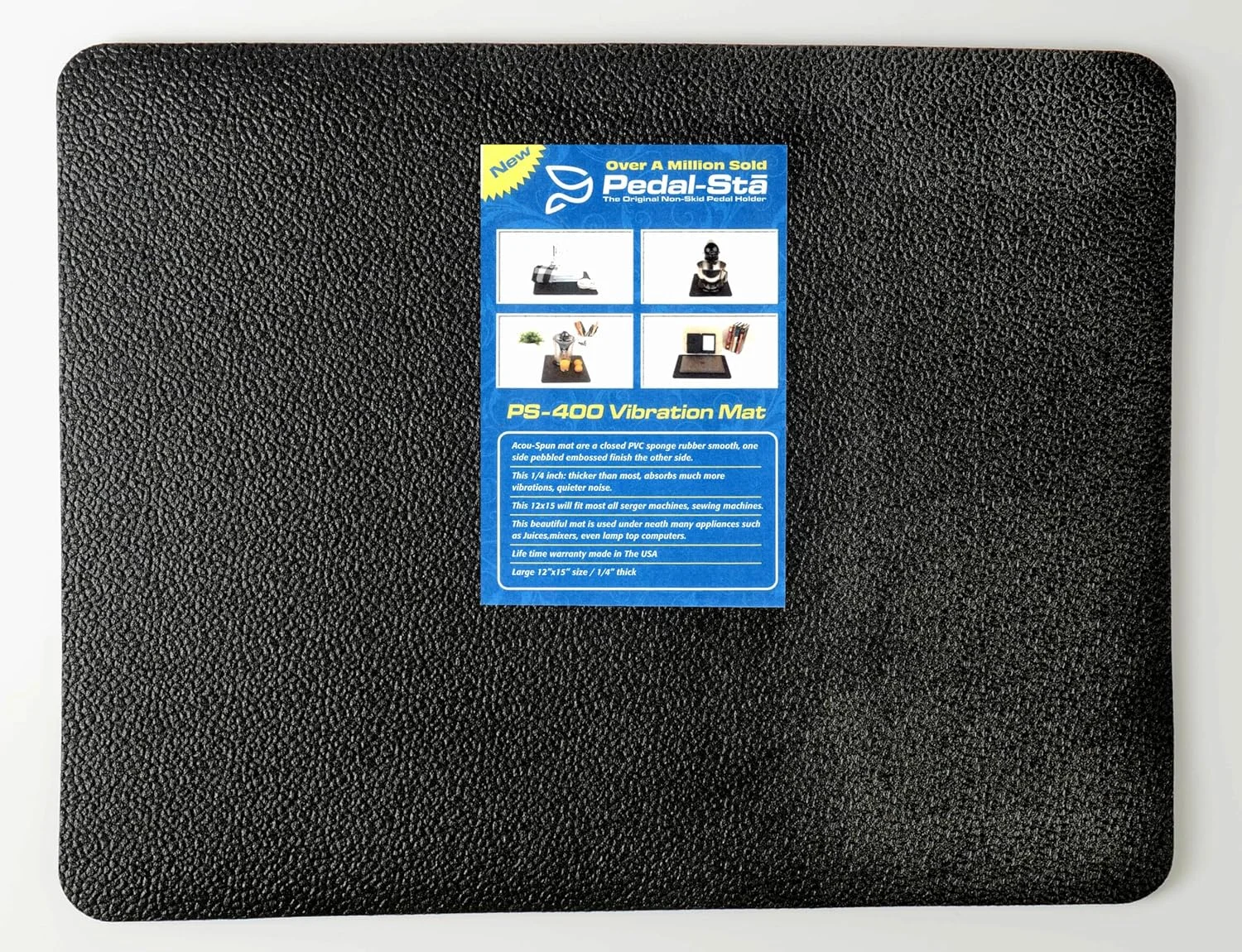 پد لرزه گیر Pedal-Sta مدل PS-400، ابعاد 30x38x0.6 سانتی متر