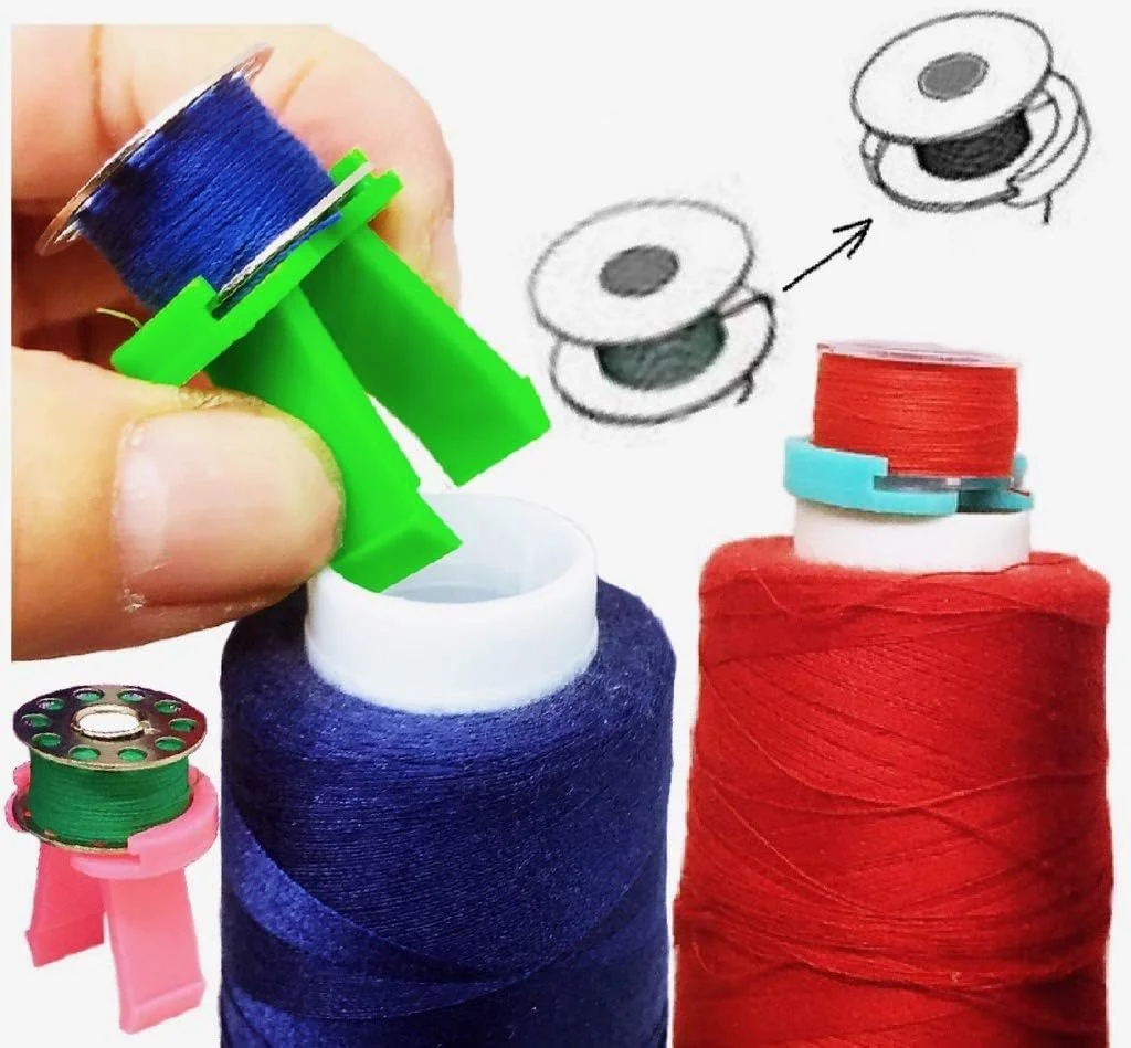 PeavyTailor گیره قرقره خیاطی 12 عددی، ابزار جانبی خیاطی، نگهدارنده نخ رنگی