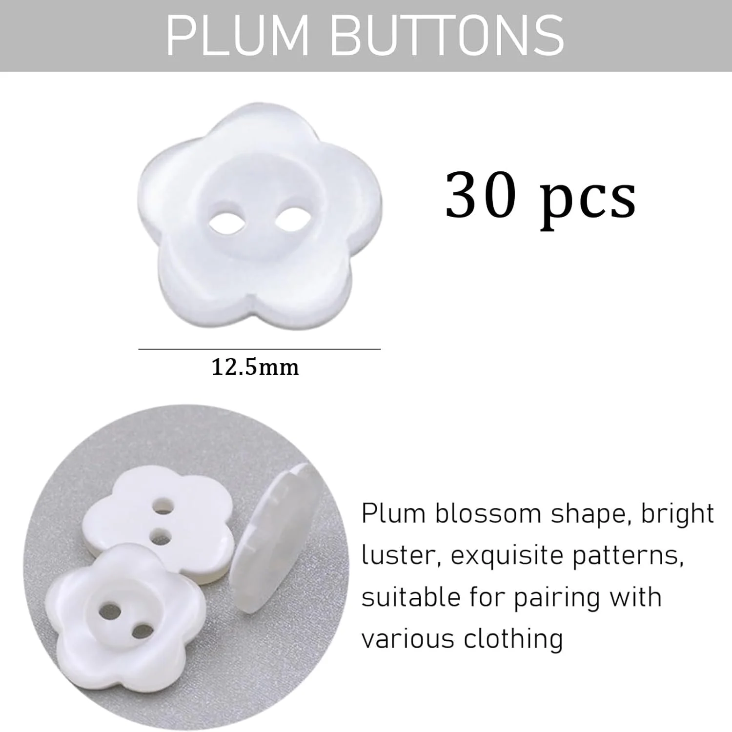 دکمه رزینی گل دو سوراخه، 30 عدد دکمه گل، دکمه خیاطی مرواریدی، دکمه رزینی برای بافتنی، ژاکت کش باف پشمی، کاردستی خیاطی دست ساز DIY دکمه رزینی گل دو سوراخه، 30 عدد دکمه گل، دکمه خیاطی مرواریدی، دکمه رزینی برای بافتنی، ژاکت کش باف پشمی، کاردستی خیاطی دست ساز DIY