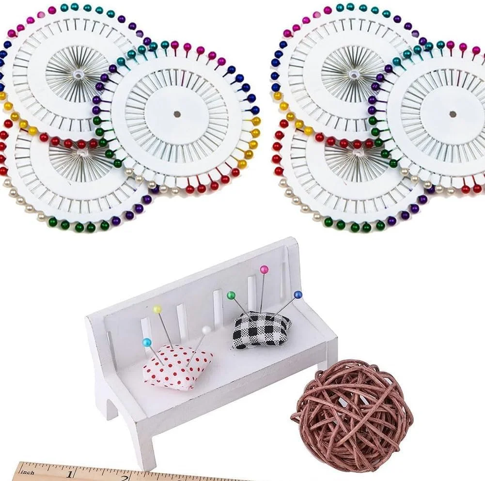 ست سوزن ته گرد مرواریدی، 30 عدد، چند رنگ