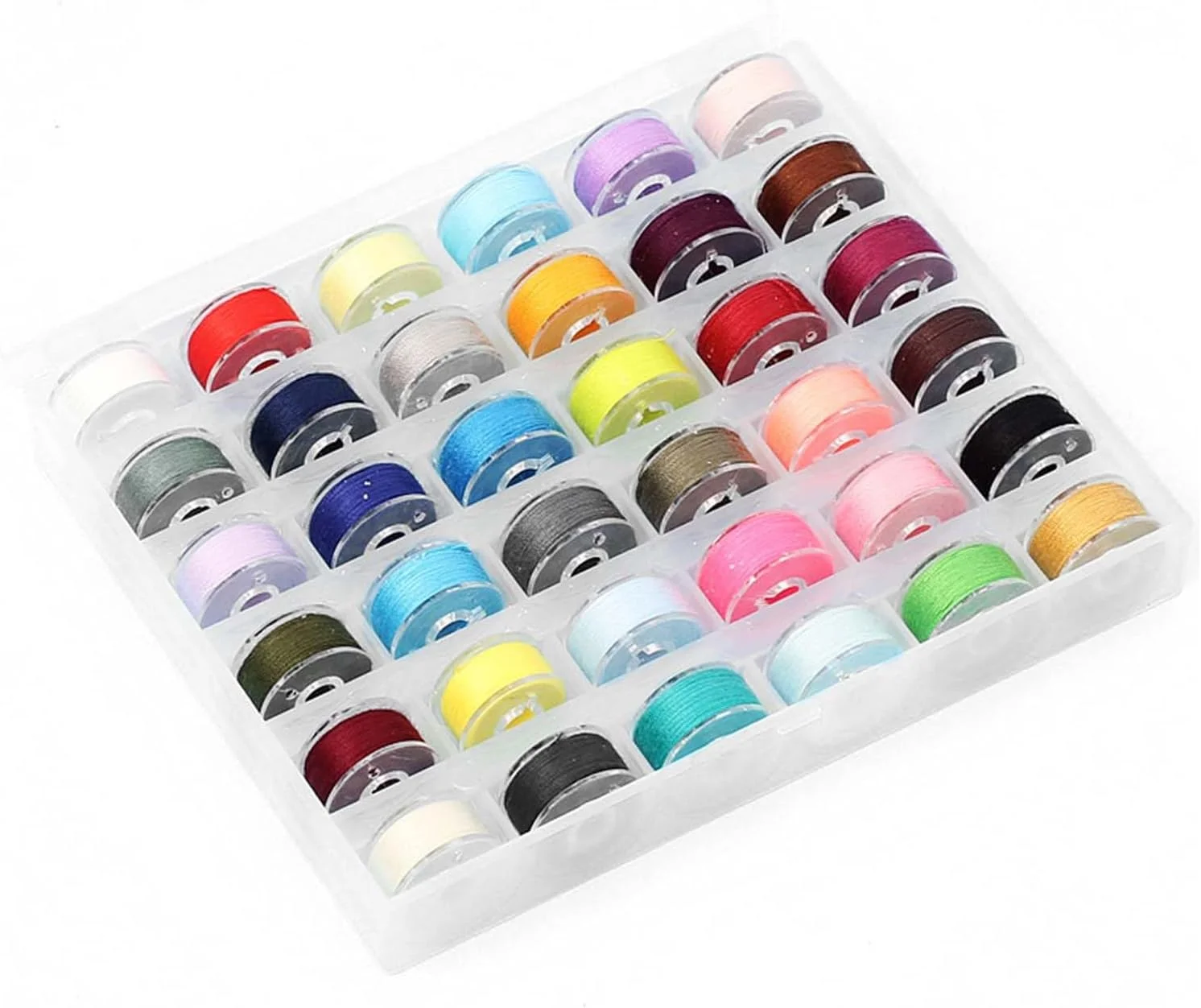 ست نخ و ماسوره چرخ خیاطی 36 عددی ShiningUU - لوازم جانبی جهانی چرخ خیاطی برای Brother/Singer/Janome/Elna/Babylock گلدوزی ست نخ و ماسوره چرخ خیاطی 36 عددی ShiningUU - لوازم جانبی جهانی چرخ خیاطی برای Brother/Singer/Janome/Elna/Babylock گلدوزی