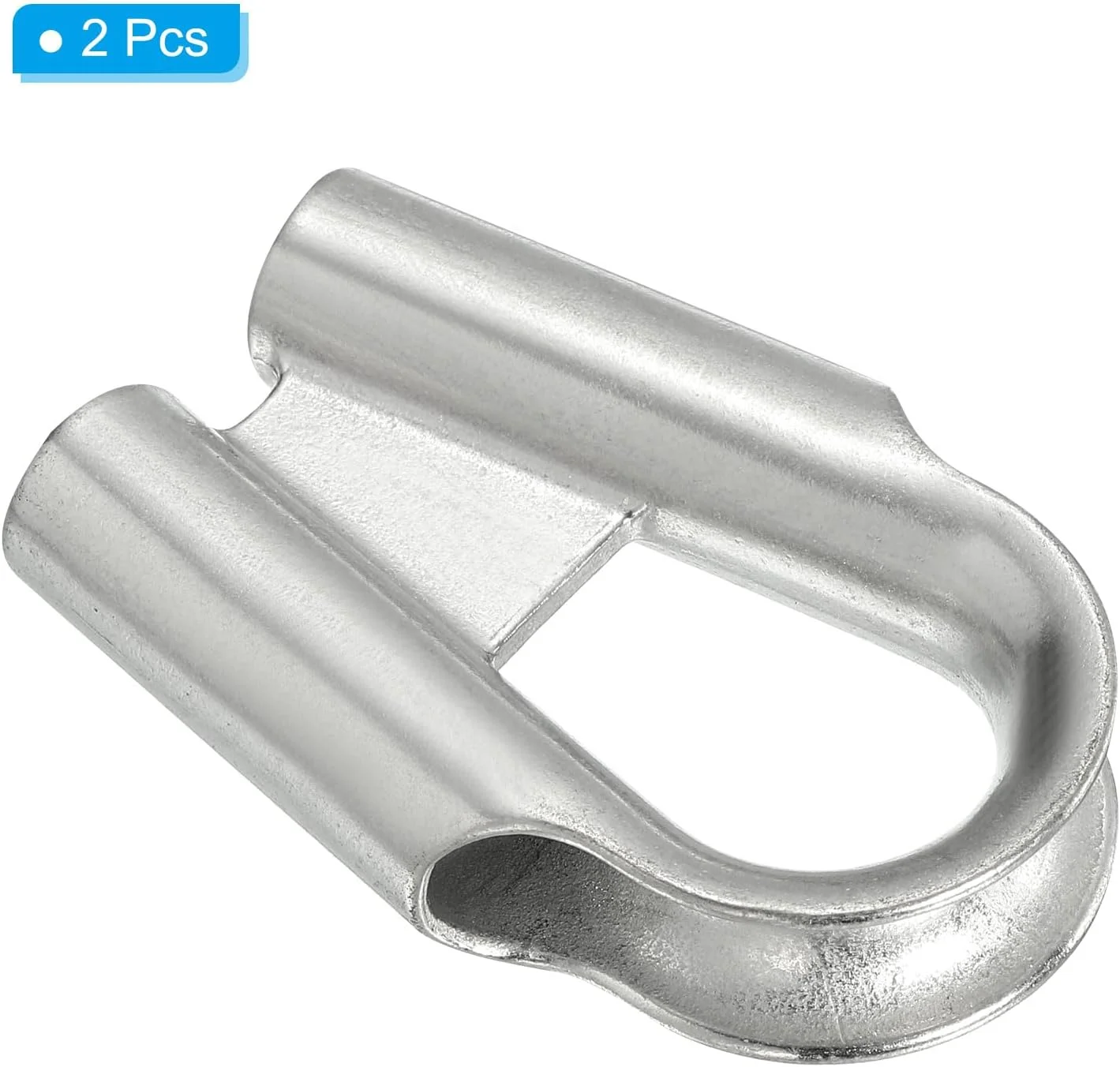 انگشتانه لوله سیم بکسل PATIKIL 1/2 اینچ / 13 میلی متر، بسته 2 عددی انگشتانه طناب فولادی ضد زنگ 304 با لبه برای کشیدن و مهار کردن، نقره ای انگشتانه لوله سیم بکسل PATIKIL 1/2 اینچ / 13 میلی متر، بسته 2 عددی انگشتانه طناب فولادی ضد زنگ 304 با لبه برای کشیدن و مهار کردن، نقره ای