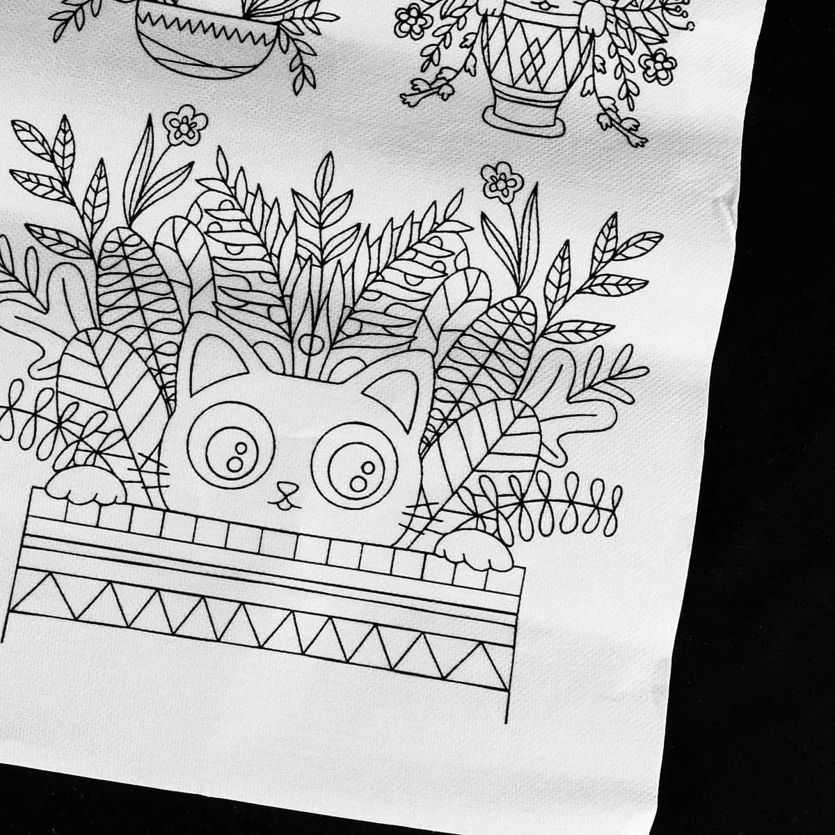 ایرون شیتس 16 عددی تثبیت کننده گلدوزی طرح گربه کاغذ گلدوزی محلول در آب تثبیت کننده های قابل شستشو برای گلدوزی دستی کیف/پارچه