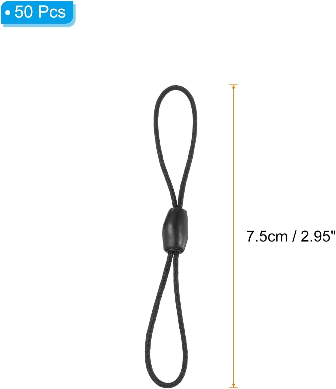 کشنده زیپ PATIKIL، 50 عدد جایگزین برای کوله پشتی، زبانه های زیپ نایلونی، بند زیپ، ژاکت، کیف پول، کیف دستی، لباس، مشکی کشنده زیپ PATIKIL، 50 عدد جایگزین برای کوله پشتی، زبانه های زیپ نایلونی، بند زیپ، ژاکت، کیف پول، کیف دستی، لباس، مشکی