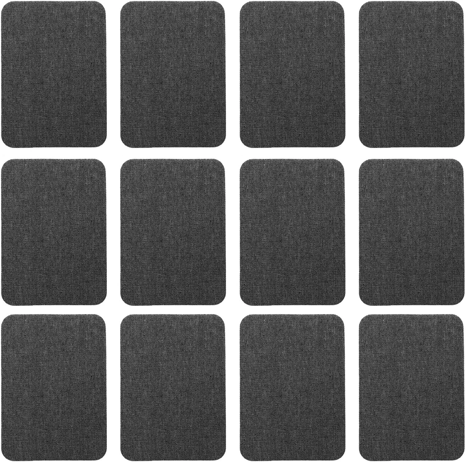 تکه پارچه های اتویی پاتیکیل 10.5x7.5 سانتی متر، بسته 12 عددی، تکه پارچه تعمیر پارچه اتویی برای تعمیر لباس، شلوار، کیف، ترمیم سوراخ، کیت تزئین، جین مشکی تکه پارچه های اتویی پاتیکیل 10.5x7.5 سانتی متر، بسته 12 عددی، تکه پارچه تعمیر پارچه اتویی برای تعمیر لباس، شلوار، کیف، ترمیم سوراخ، کیت تزئین، جین مشکی