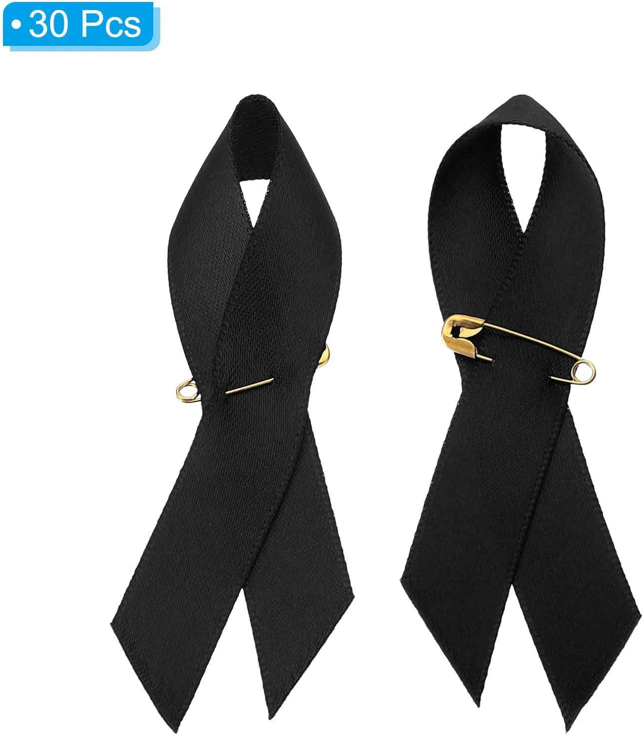 سنجاق سینه روبان ساتن پلی استر PATIKIL، روبان ساتن آگاهی سنجاق سینه روبان ساتن پلی استر PATIKIL، روبان ساتن آگاهی