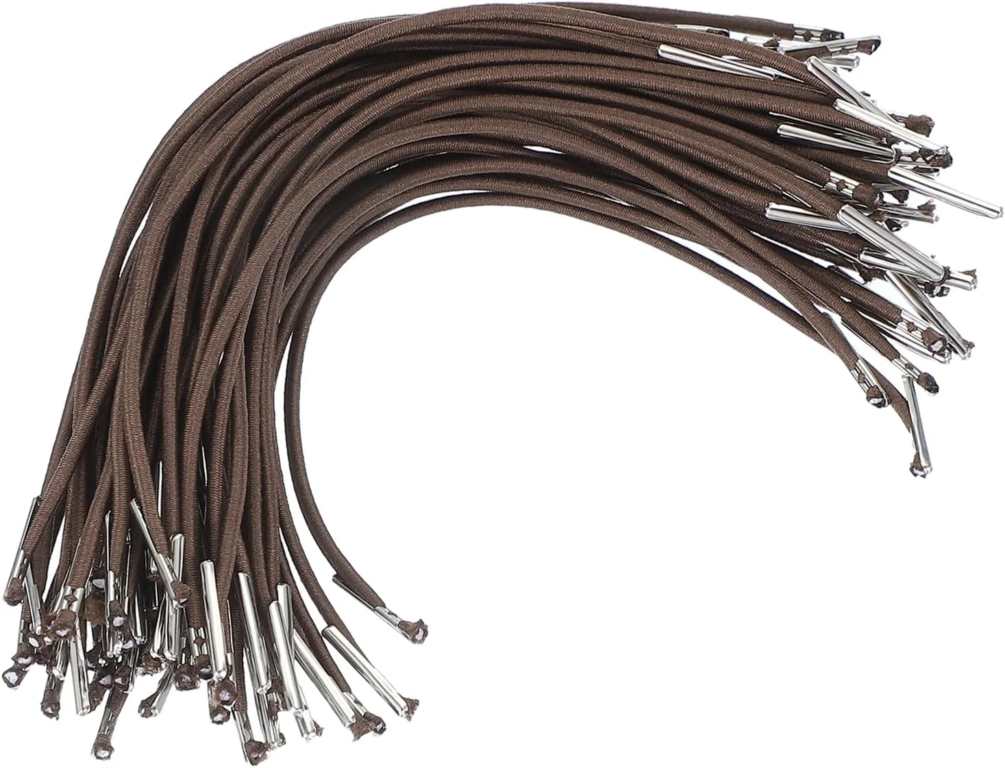 سیم خاردار الاستیک 6 اینچی PATIKIL، بسته 50 عددی طناب کششی حلقه ای 2 میلی متری با گیره های فلزی خاردار برای کلاه، ماسک، منو، صنایع دستی، کتاب، خاکی (16.5 سانتی متر) سیم خاردار الاستیک 6 اینچی PATIKIL، بسته 50 عددی طناب کششی حلقه ای 2 میلی متری با گیره های فلزی خاردار برای کلاه، ماسک، منو، صنایع دستی، کتاب، خاکی (16.5 سانتی متر)