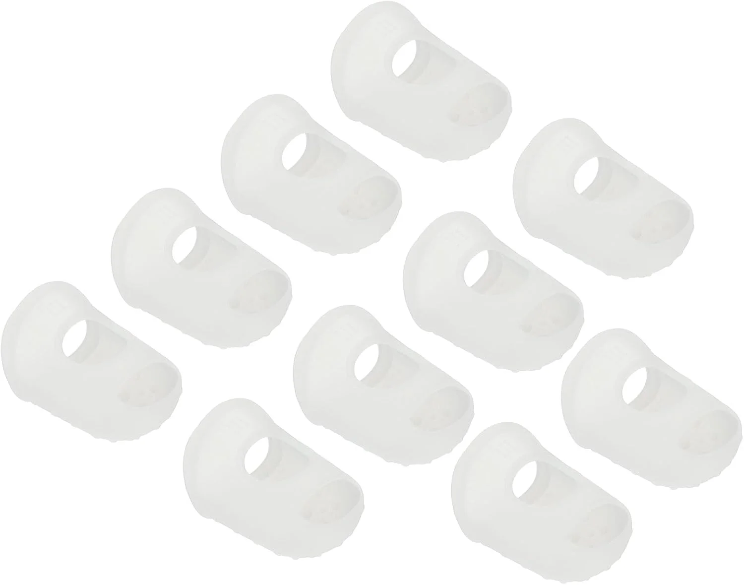 محافظ انگشت سیلیکونی PATIKIL، بسته 20 عددی، سایز بزرگ، 29 میلیمتری، ضد لغزش، مناسب برای مرتب کردن کاغذ، خیاطی و نواختن گیتار، شفاف محافظ انگشت سیلیکونی PATIKIL، بسته 20 عددی، سایز بزرگ، 29 میلیمتری، ضد لغزش، مناسب برای مرتب کردن کاغذ، خیاطی و نواختن گیتار، شفاف