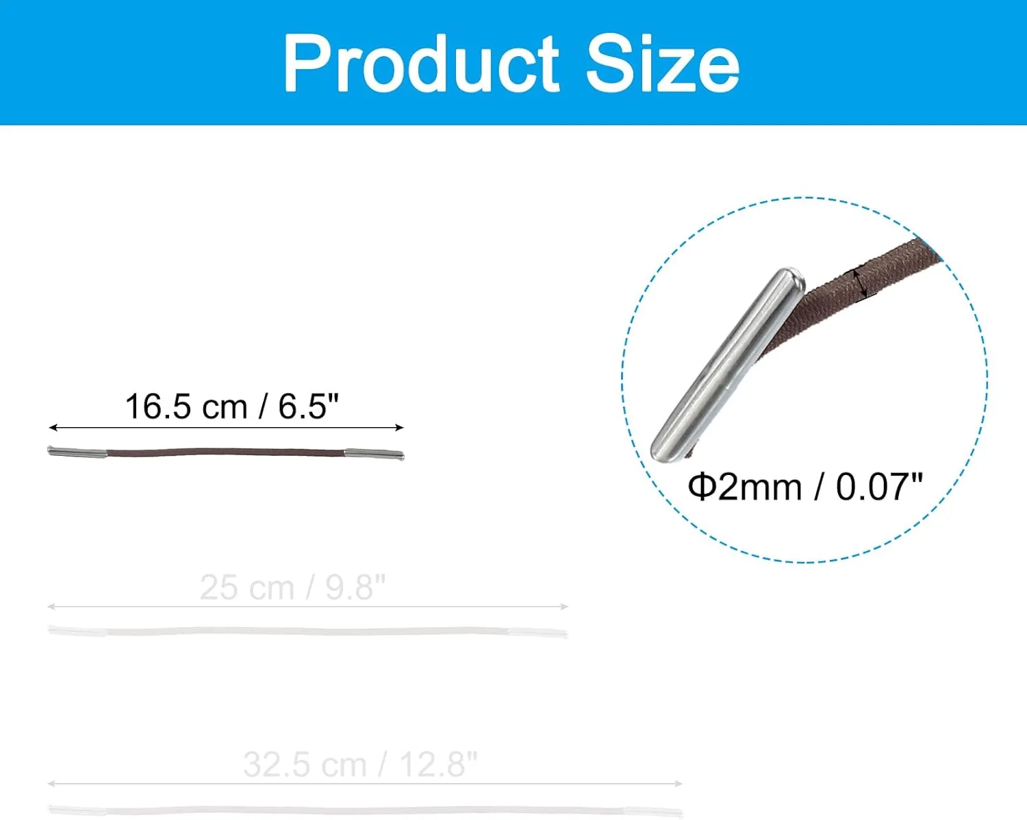 سیم خاردار الاستیک 6 اینچی PATIKIL، بسته 50 عددی طناب کششی حلقه ای 2 میلی متری با گیره های فلزی خاردار برای کلاه، ماسک، منو، صنایع دستی، کتاب، خاکی (16.5 سانتی متر) سیم خاردار الاستیک 6 اینچی PATIKIL، بسته 50 عددی طناب کششی حلقه ای 2 میلی متری با گیره های فلزی خاردار برای کلاه، ماسک، منو، صنایع دستی، کتاب، خاکی (16.5 سانتی متر)