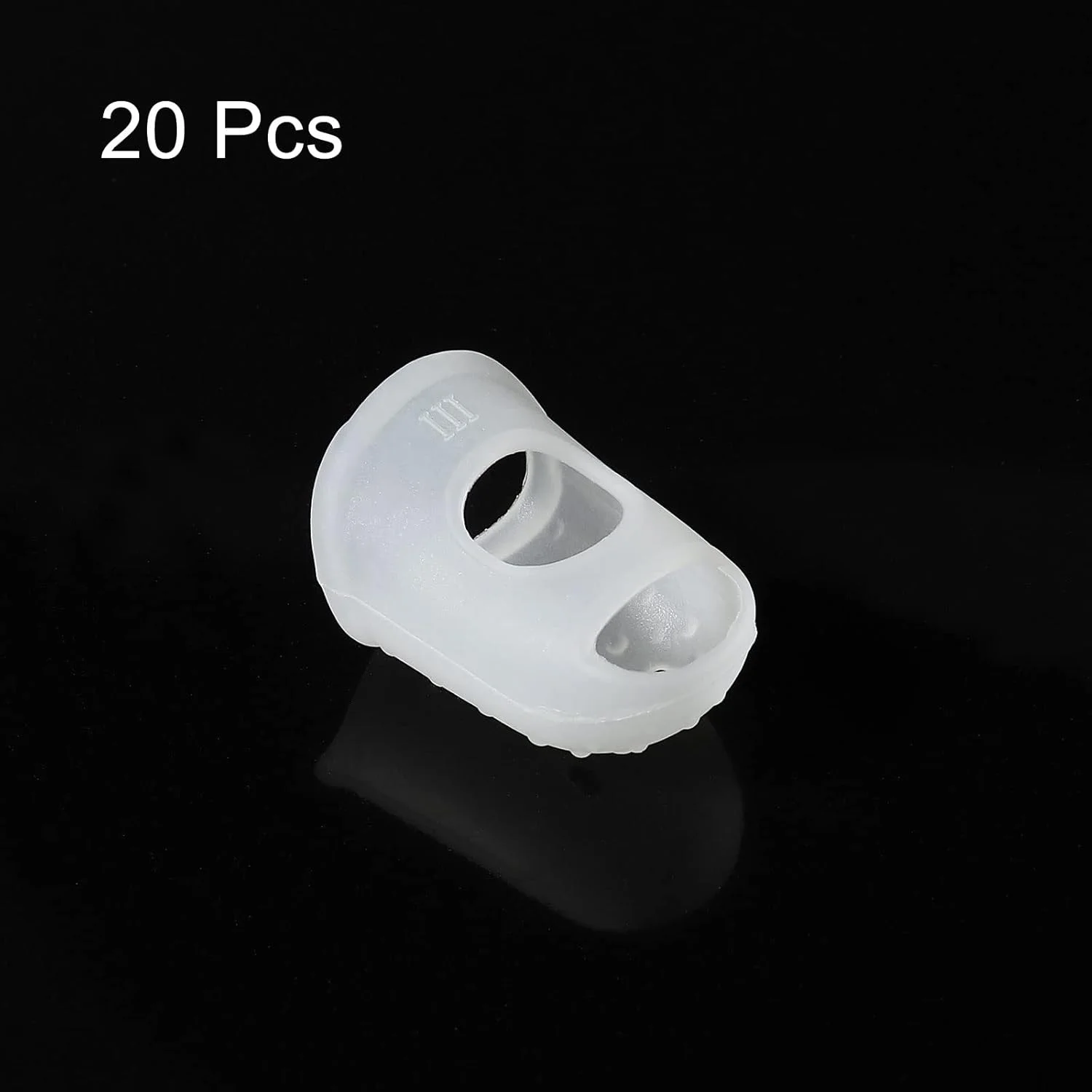 محافظ انگشت سیلیکونی PATIKIL، بسته 20 عددی، سایز بزرگ، 29 میلیمتری، ضد لغزش، مناسب برای مرتب کردن کاغذ، خیاطی و نواختن گیتار، شفاف محافظ انگشت سیلیکونی PATIKIL، بسته 20 عددی، سایز بزرگ، 29 میلیمتری، ضد لغزش، مناسب برای مرتب کردن کاغذ، خیاطی و نواختن گیتار، شفاف