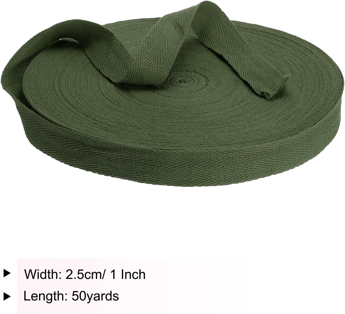 نوار کتان جناغی PATIKIL، 25 میلی متر (1 اینچ)، 50 یارد، نوار اریب پنبه ای، نوار بافت جناغی شاه ماهی برای دوخت، بسته بندی هدیه، کاردستی، سبز ارتشی نوار کتان جناغی PATIKIL، 25 میلی متر (1 اینچ)، 50 یارد، نوار اریب پنبه ای، نوار بافت جناغی شاه ماهی برای دوخت، بسته بندی هدیه، کاردستی، سبز ارتشی