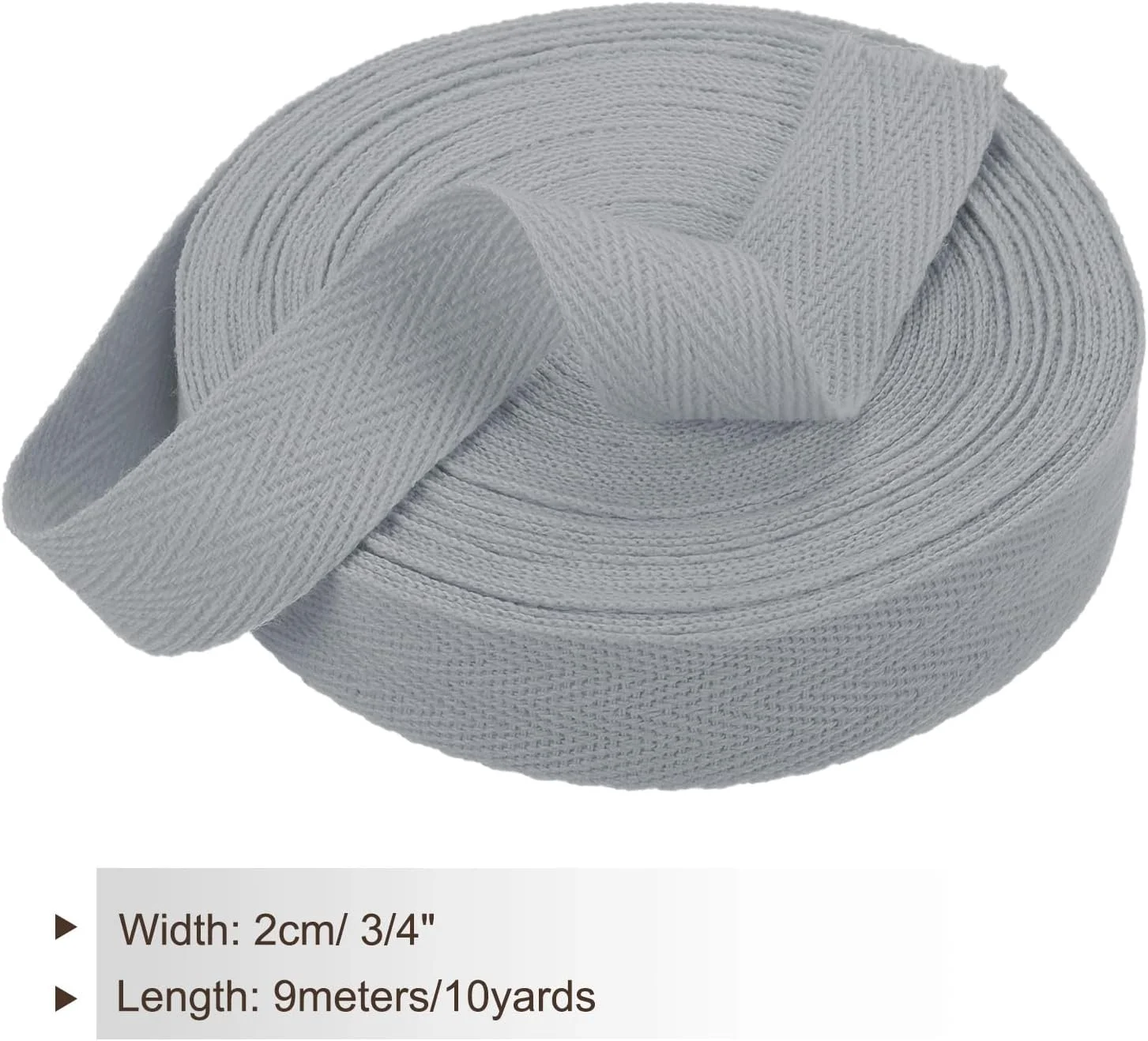 نوار اریب کتان توییل PATIKIL، عرض 20 میلی متر (3/4 اینچ)، طول 10 یارد، نوار اریب کتان برای خیاطی، بسته بندی هدیه، صنایع دستی، DIY، خاکستری کم رنگ نوار اریب کتان توییل PATIKIL، عرض 20 میلی متر (3/4 اینچ)، طول 10 یارد، نوار اریب کتان برای خیاطی، بسته بندی هدیه، صنایع دستی، DIY، خاکستری کم رنگ