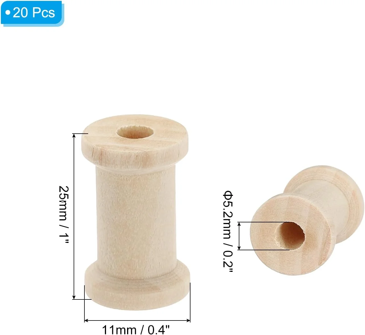 پاتیکیل ماسوره چوبی خالی 2.54x1.01 سانتی متر، بسته 20 عددی ماسوره نخ خیاطی چوبی ناتمام، ماسوره بافت سیم طبیعی برای گلدوزی صنایع دستی، رنگ چوب پاتیکیل ماسوره چوبی خالی 2.54x1.01 سانتی متر، بسته 20 عددی ماسوره نخ خیاطی چوبی ناتمام، ماسوره بافت سیم طبیعی برای گلدوزی صنایع دستی، رنگ چوب