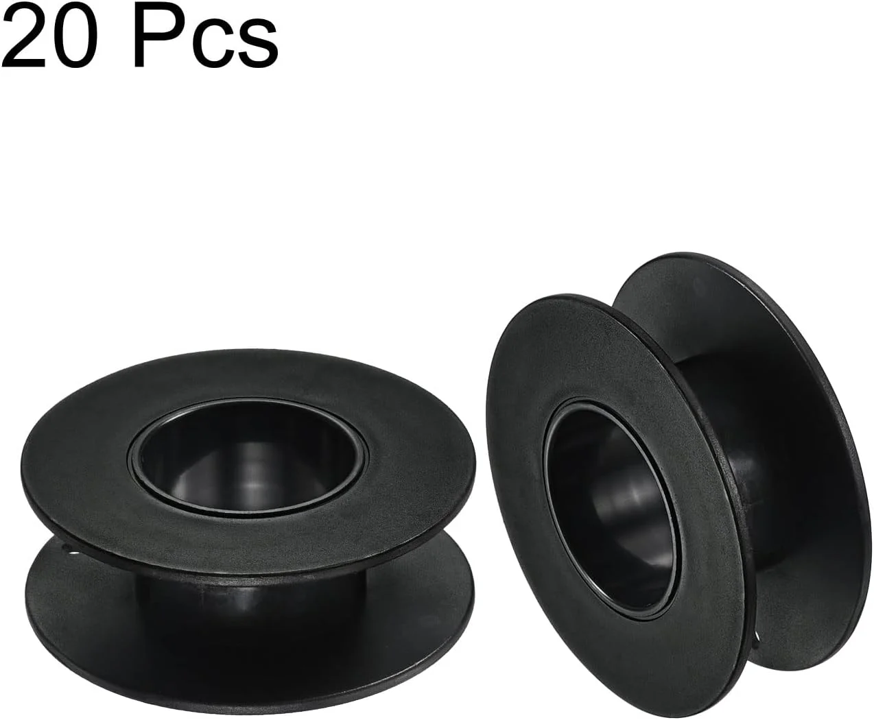 پاتیکیل ماسوره نخ دندان 2.2 اینچی، بسته 20 عددی ماسوره های خالی پلاستیکی نخ، نوار زنجیره ای ماسوره بافندگی سیم برای گلدوزی خیاطی، مشکی پاتیکیل ماسوره نخ دندان 2.2 اینچی، بسته 20 عددی ماسوره های خالی پلاستیکی نخ، نوار زنجیره ای ماسوره بافندگی سیم برای گلدوزی خیاطی، مشکی