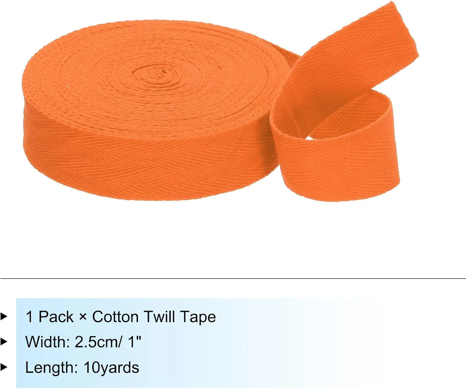 نوار کتان جناغی PATIKIL، عرض 2.5 سانتی متر، طول 9 متر، نوار اریب کتان، نوار بافت شاه ماهی برای خیاطی، بسته بندی هدیه، کاردستی، نارنجی نوار کتان جناغی PATIKIL، عرض 2.5 سانتی متر، طول 9 متر، نوار اریب کتان، نوار بافت شاه ماهی برای خیاطی، بسته بندی هدیه، کاردستی، نارنجی