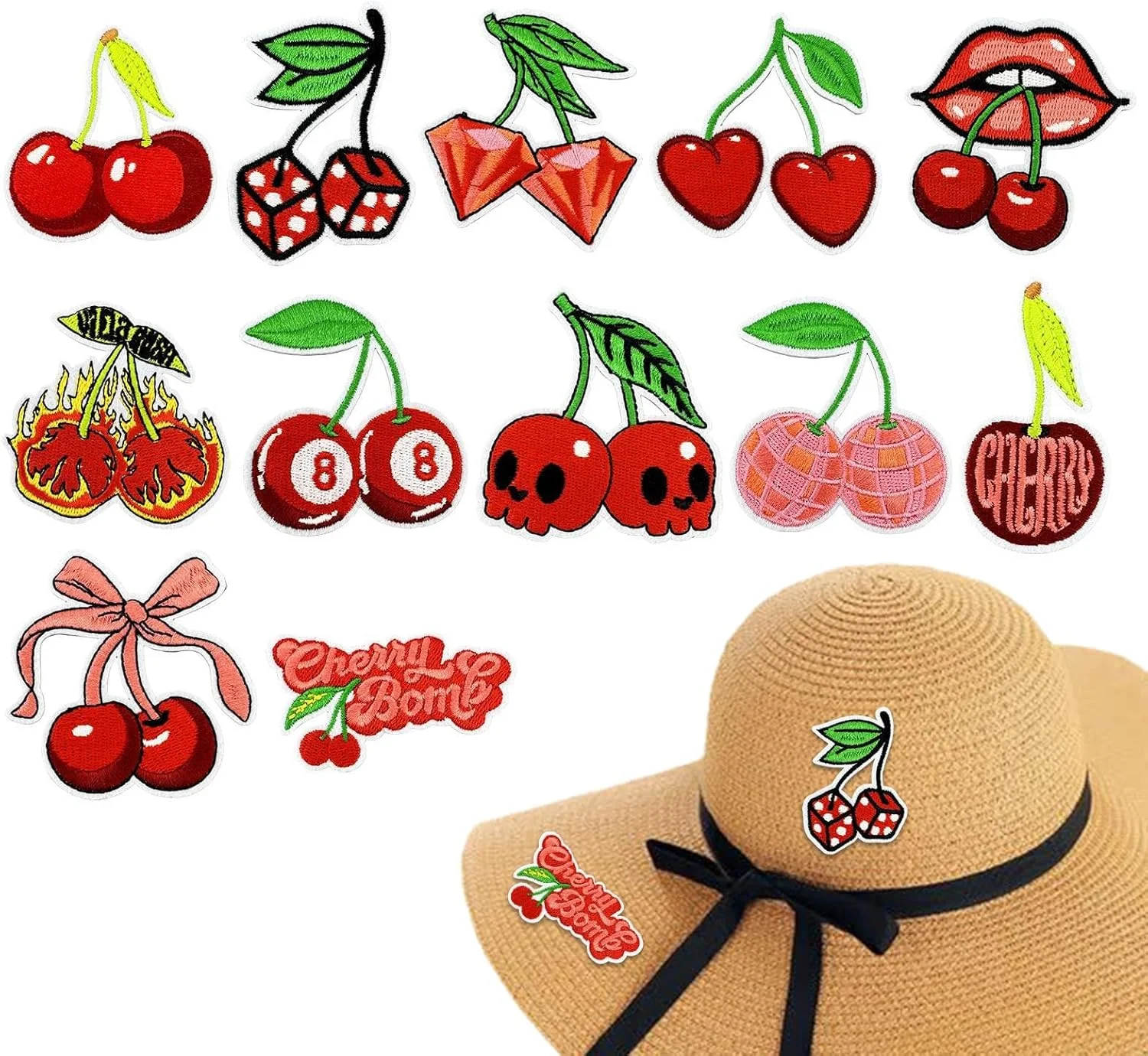 تکه های اتویی طرح میوه برای کلاه، تکه اتویی میوه ای زیبا | لوازم جانبی صنایع دستی برای پارچه، لباس، شلوارک، لباس زنانه، کیف دستی، پتو، ژاکت، کلاه، ژاکت بافتنی و شلوار جین تکه های اتویی طرح میوه برای کلاه، تکه اتویی میوه ای زیبا | لوازم جانبی صنایع دستی برای پارچه، لباس، شلوارک، لباس زنانه، کیف دستی، پتو، ژاکت، کلاه، ژاکت بافتنی و شلوار جین