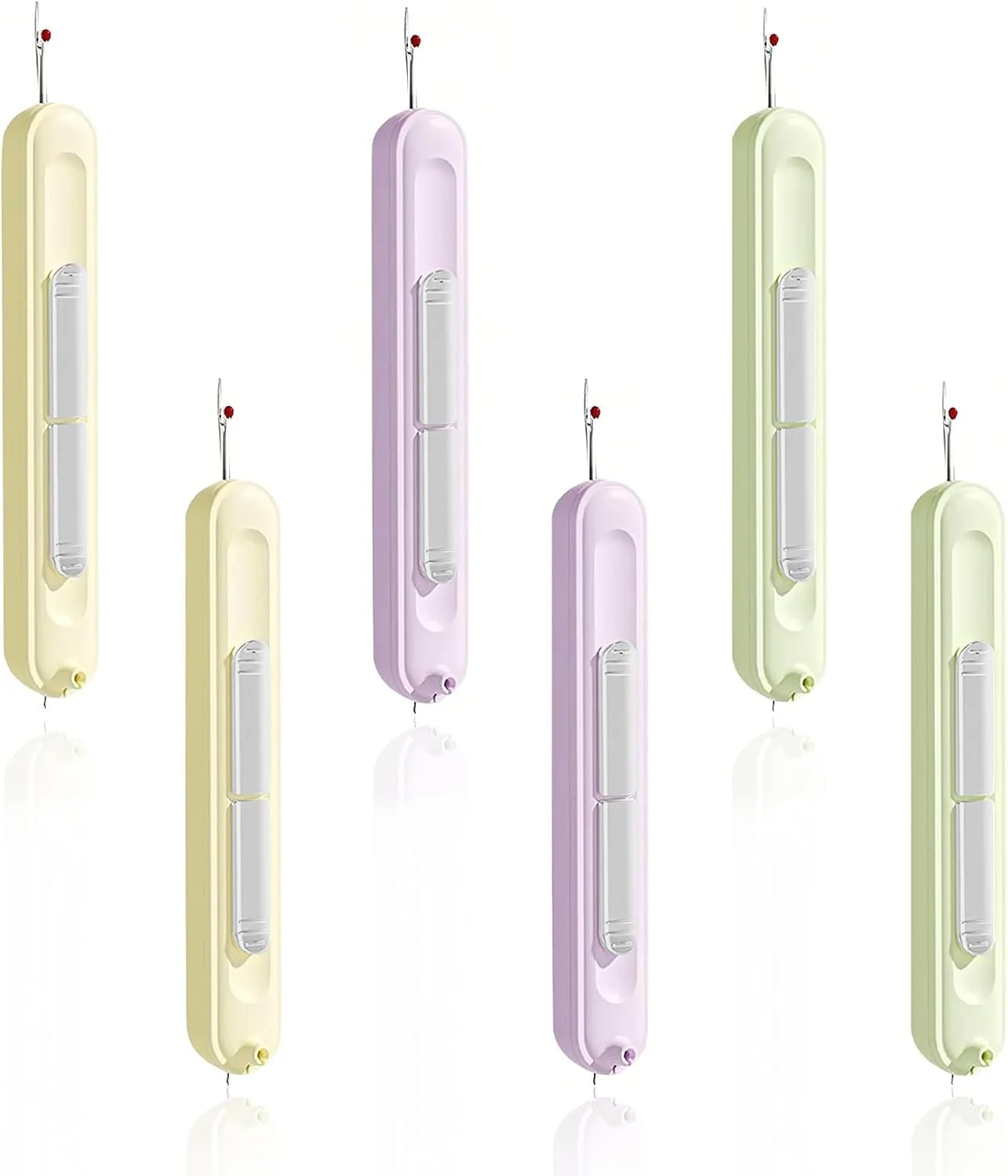 نخسوزنکن پارفکو 2 در 1، 6 عدد نخسوزنکن و جداکننده درز قابل افزایش، مناسب برای کارگاههای خیاطی و استفاده خانگی نخسوزنکن پارفکو 2 در 1، 6 عدد نخسوزنکن و جداکننده درز قابل افزایش، مناسب برای کارگاههای خیاطی و استفاده خانگی