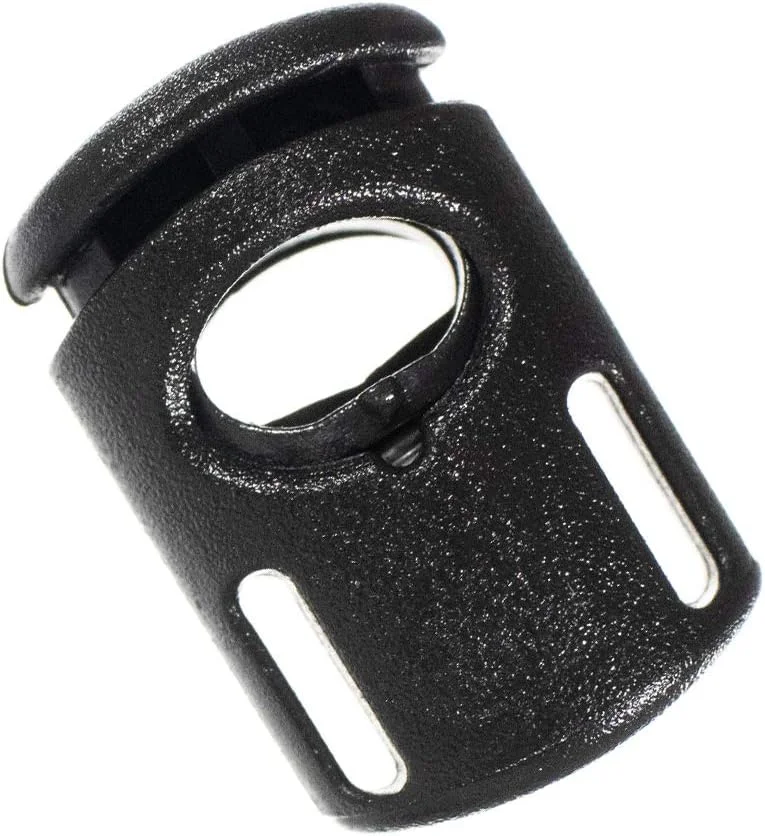 قفل طناب فنری بیضی شکل پاراکورد پلنت (1/4 اینچ) - قفل های طناب برای بند کفش، بند کشی، لباس، کیف و غیره - قفل ضامن پلاستیکی (بسته 50 عددی - مشکی) قفل طناب فنری بیضی شکل پاراکورد پلنت (1/4 اینچ) - قفل های طناب برای بند کفش، بند کشی، لباس، کیف و غیره - قفل ضامن پلاستیکی (بسته 50 عددی - مشکی)