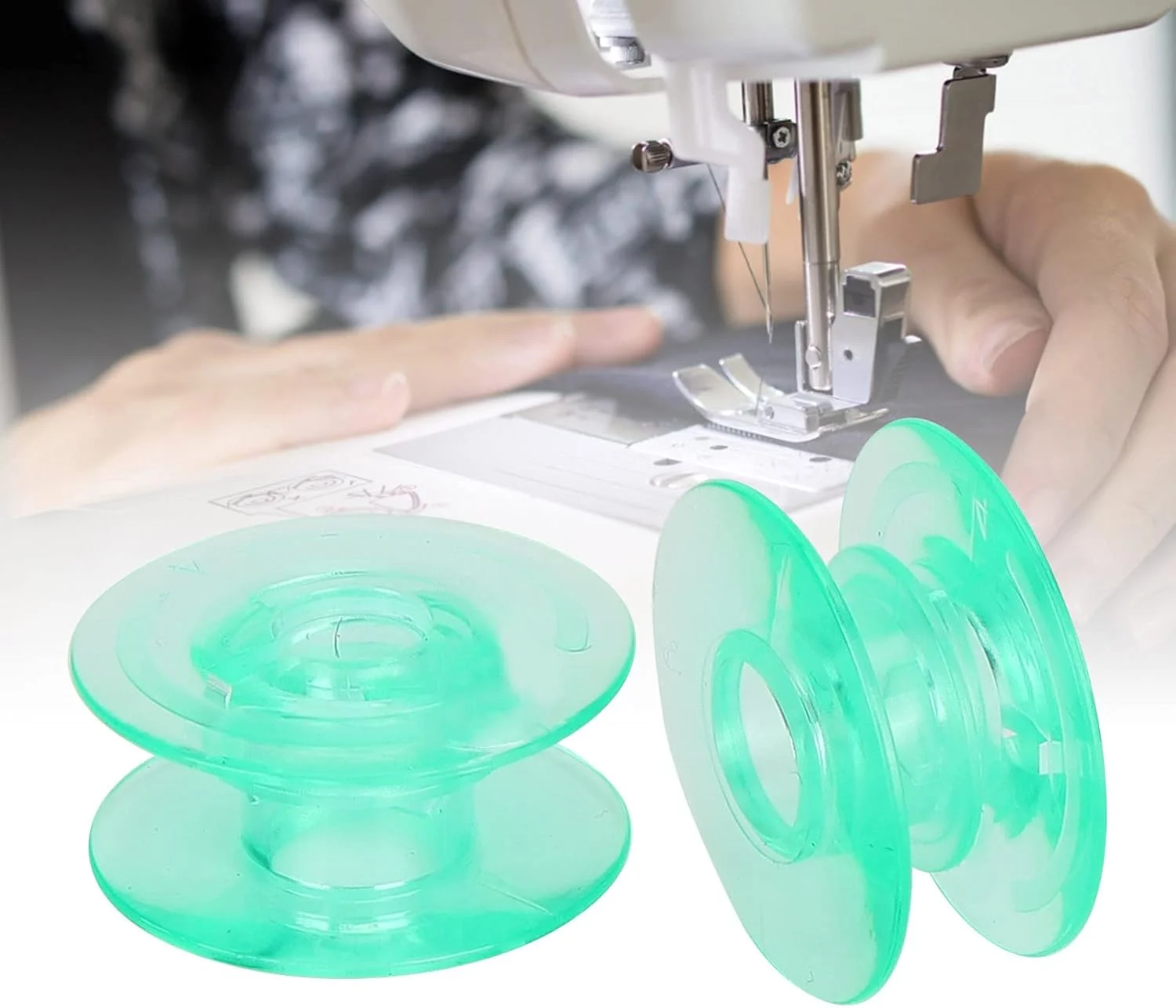 ماسوره پلاستیکی PaRfco، ماسوره پلاستیکی لوازم خیاطی، ماسوره شفاف قرقره ماشین خیاطی 2 عددی برای ماشین خیاطی وایکینگ ماسوره پلاستیکی PaRfco، ماسوره پلاستیکی لوازم خیاطی، ماسوره شفاف قرقره ماشین خیاطی 2 عددی برای ماشین خیاطی وایکینگ