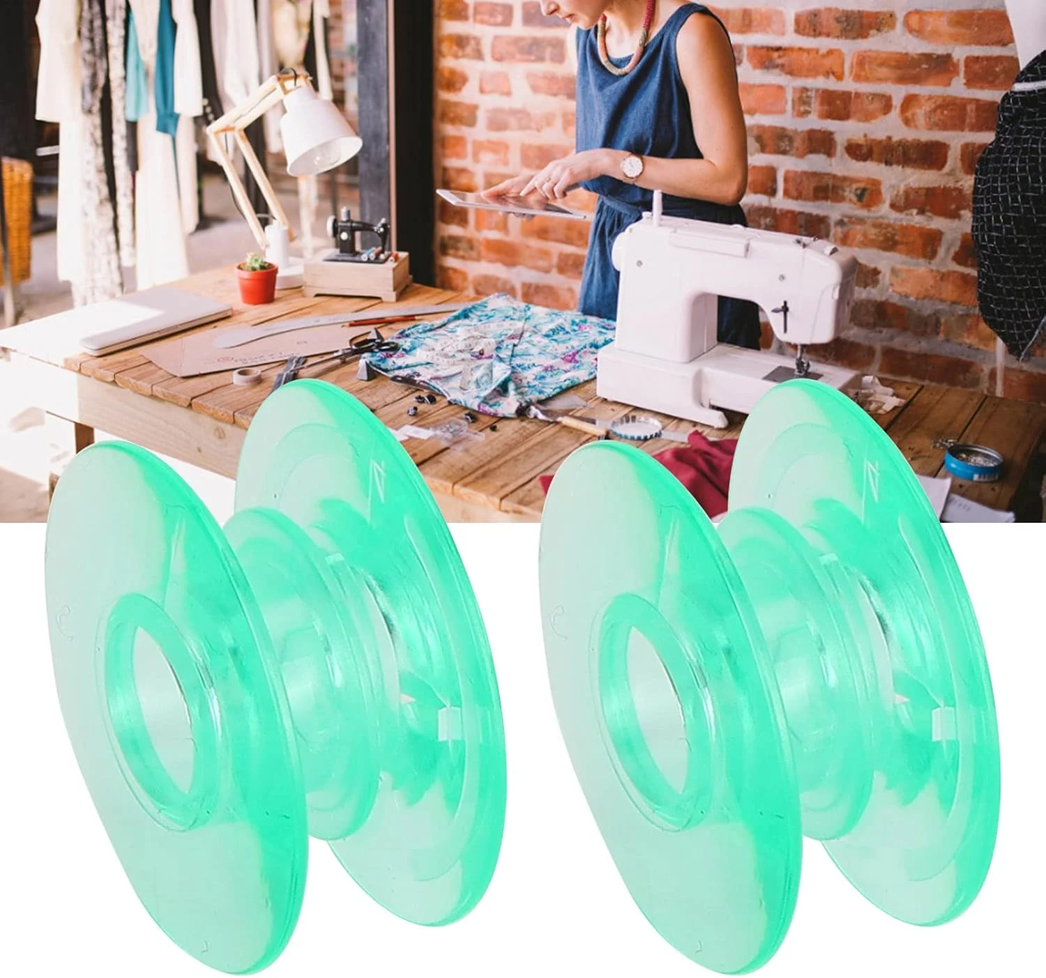 ماسوره پلاستیکی PaRfco، ماسوره پلاستیکی لوازم خیاطی، ماسوره شفاف قرقره ماشین خیاطی 2 عددی برای ماشین خیاطی وایکینگ ماسوره پلاستیکی PaRfco، ماسوره پلاستیکی لوازم خیاطی، ماسوره شفاف قرقره ماشین خیاطی 2 عددی برای ماشین خیاطی وایکینگ