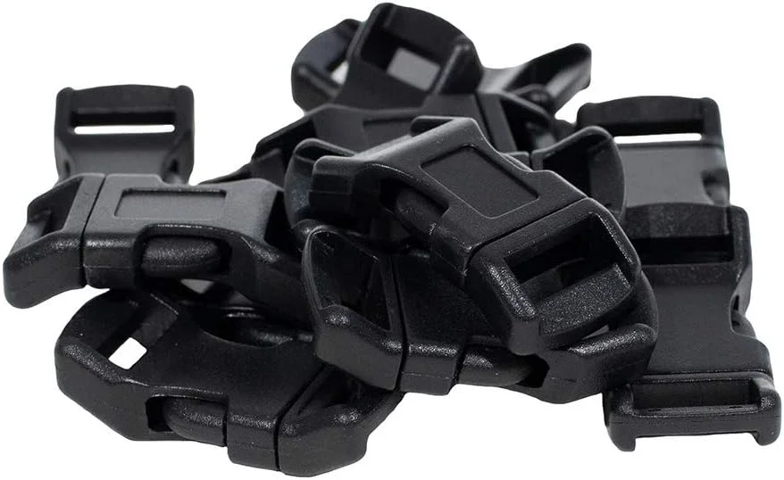 سگک های پاراکورد پلنت - 1/2 اینچ - رنگ های متنوع - تک میله منحنی و دو میله رهاسازی جانبی اقتصادی سگک های پاراکورد پلنت - 1/2 اینچ - رنگ های متنوع - تک میله منحنی و دو میله رهاسازی جانبی اقتصادی