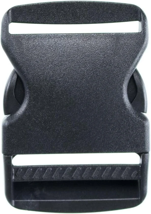 سگک های پلاستیکی مشکی ضخیم 2 اینچی نظامی PARACORD PLANET - گیره های رهاسازی سریع جانبی بدون نیاز به دوخت - بست های قابل تنظیم جایگزین قوی برای بندهای کیف نایلونی - بسته 2 عددی سگک های پلاستیکی مشکی ضخیم 2 اینچی نظامی PARACORD PLANET - گیره های رهاسازی سریع جانبی بدون نیاز به دوخت - بست های قابل تنظیم جایگزین قوی برای بندهای کیف نایلونی - بسته 2 عددی