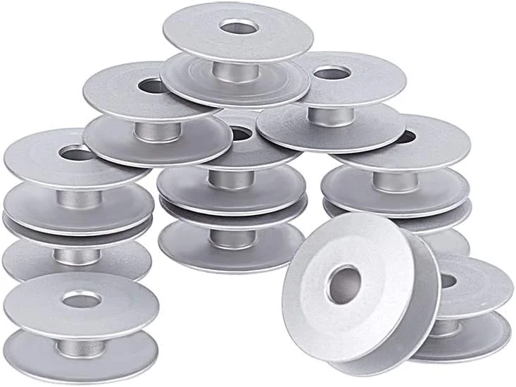 پانداهال 30 عدد ماسوره آلومینیومی M ماسوره فلزی قرقره نخ خالی برای ساخت صنایع دستی چرخ خیاطی لحاف دوزی بازو بلند، 25.5x10.5 میلی متر پانداهال 30 عدد ماسوره آلومینیومی M ماسوره فلزی قرقره نخ خالی برای ساخت صنایع دستی چرخ خیاطی لحاف دوزی بازو بلند، 25.5x10.5 میلی متر