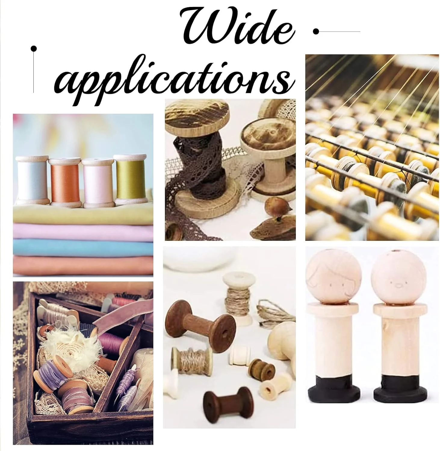 پاندال قرقره های چوبی خالی برای سیم، 3.2 اینچ / 5.9 سانتی متر ماسوره های چوبی نخ گلدوزی خیاطی ماسوره بافندگی سیم برای گلدوزی و ماشین های خیاطی هنرهای دستی رول سیم نخ، 6 عدد پاندال قرقره های چوبی خالی برای سیم، 3.2 اینچ / 5.9 سانتی متر ماسوره های چوبی نخ گلدوزی خیاطی ماسوره بافندگی سیم برای گلدوزی و ماشین های خیاطی هنرهای دستی رول سیم نخ، 6 عدد