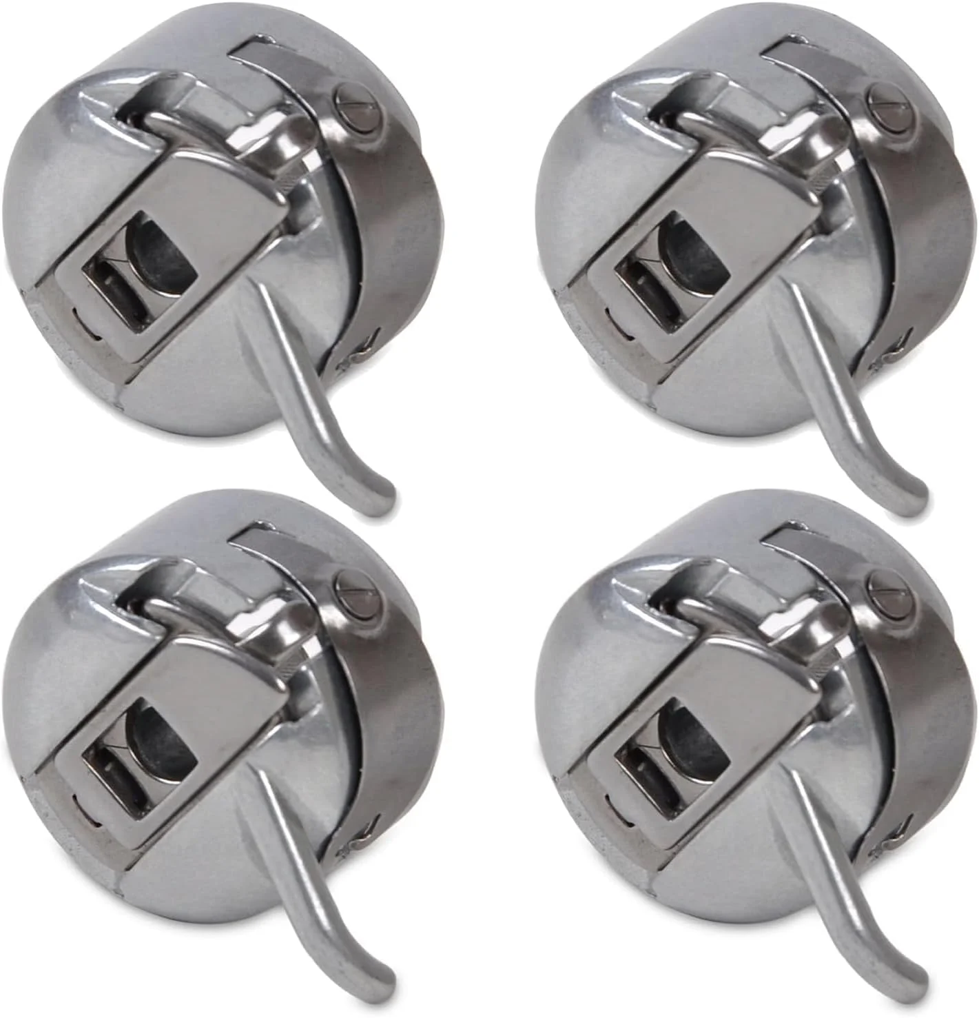 پک 4 عددی قاب ماسوره Paicreate برای چرخ خیاطی های خانگی | قاب ماسوره های لوازم جانبی خیاطی سازگار جهانی | ماسوره های جایگزین با کیفیت بالا برای چرخ خیاطی های استاندارد پک 4 عددی قاب ماسوره Paicreate برای چرخ خیاطی های خانگی | قاب ماسوره های لوازم جانبی خیاطی سازگار جهانی | ماسوره های جایگزین با کیفیت بالا برای چرخ خیاطی های استاندارد