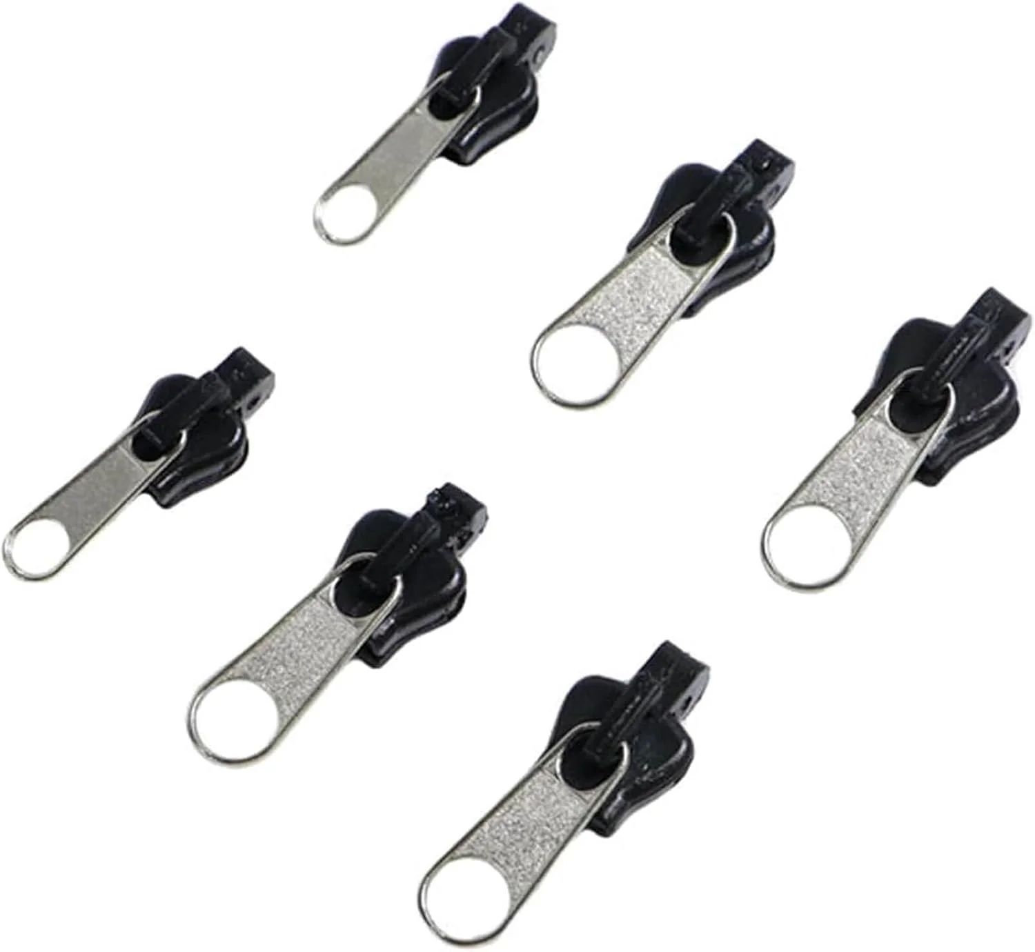 ست تعمیر زیپ یونیورسال 6 عددی - تعمیر زیپ های شکسته کوله پشتی، ژاکت، چادر و چمدان، شامل 2 عدد بزرگ، 2 عدد متوسط و 2 عدد کوچک با دندانه برای تعویض آسان ست تعمیر زیپ یونیورسال 6 عددی - تعمیر زیپ های شکسته کوله پشتی، ژاکت، چادر و چمدان، شامل 2 عدد بزرگ، 2 عدد متوسط و 2 عدد کوچک با دندانه برای تعویض آسان