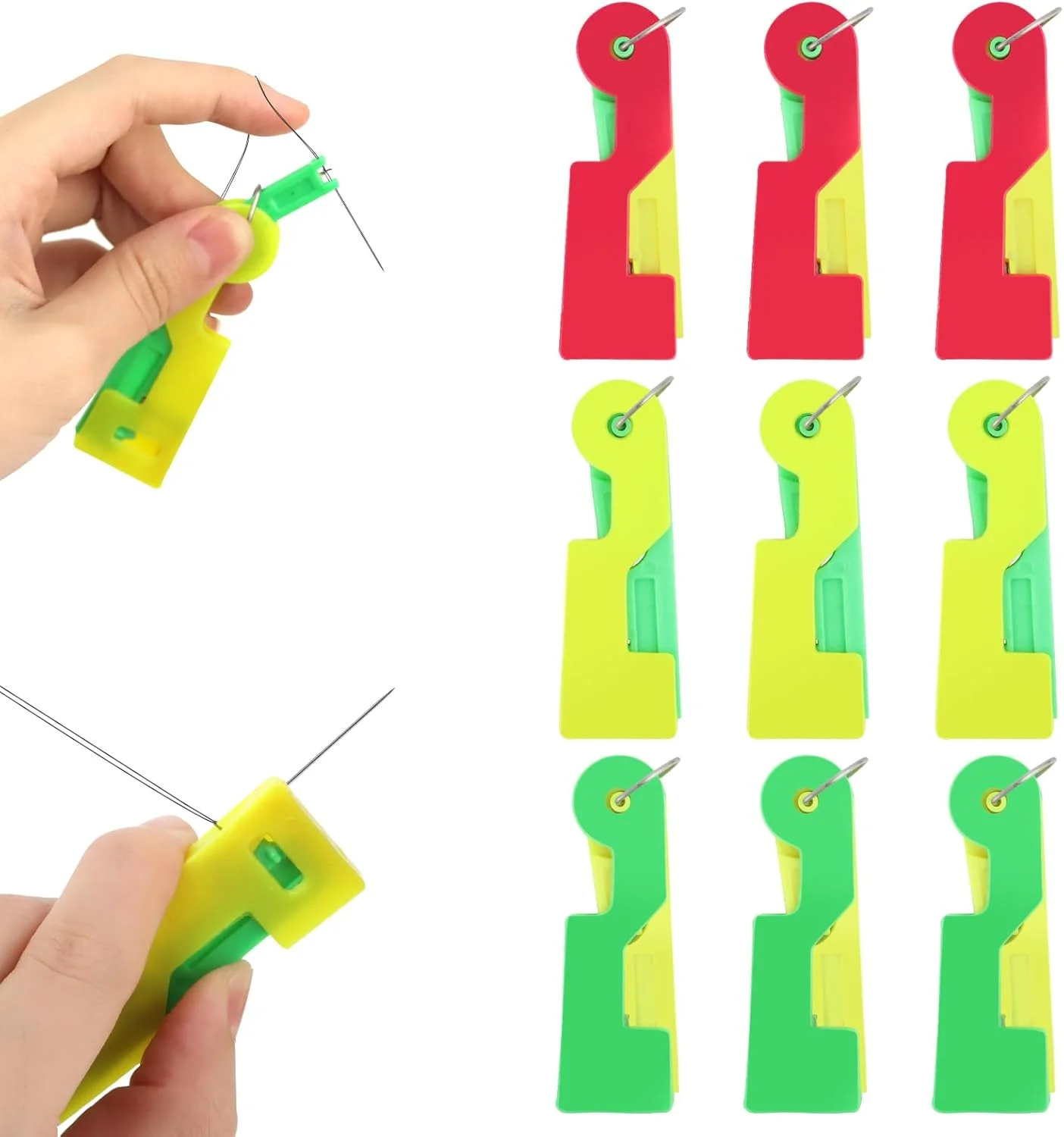 بسته 9 عددی سوزن نخ کن بسته 9 عددی سوزن نخ کن