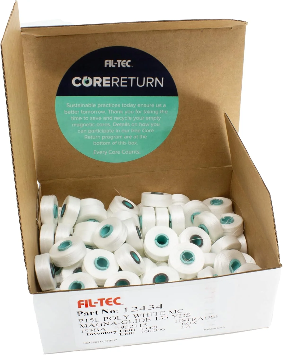 بسته 20 عددی ماسوره گلدوزی سایز L فیل تک مگنا گلاید بسته 20 عددی ماسوره گلدوزی سایز L فیل تک مگنا گلاید