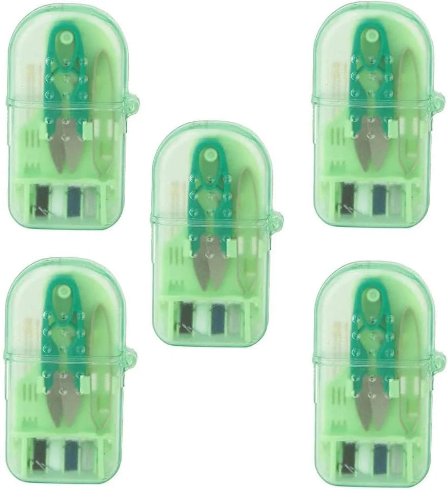 پنج بسته جعبه خیاطی مسافرتی خلاقانه خانگی، جعبه خیاطی مینی قابل حمل، جعبه ابزار خیاطی، 4 پنج بسته جعبه خیاطی مسافرتی خلاقانه خانگی، جعبه خیاطی مینی قابل حمل، جعبه ابزار خیاطی، 4