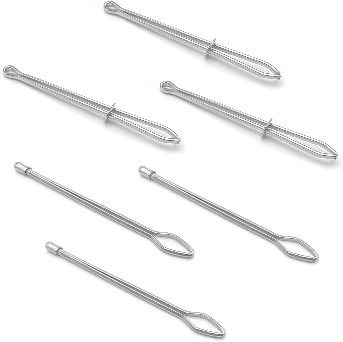 OWMOSYX 6 عدد سوزن نخ کش بند ناف فلزی DIY، گیره نخ کش طناب، ابزار خیاطی موچین برای هودی، شلوارک شنا، شلوار ورزشی کوتاه OWMOSYX 6 عدد سوزن نخ کش بند ناف فلزی DIY، گیره نخ کش طناب، ابزار خیاطی موچین برای هودی، شلوارک شنا، شلوار ورزشی کوتاه