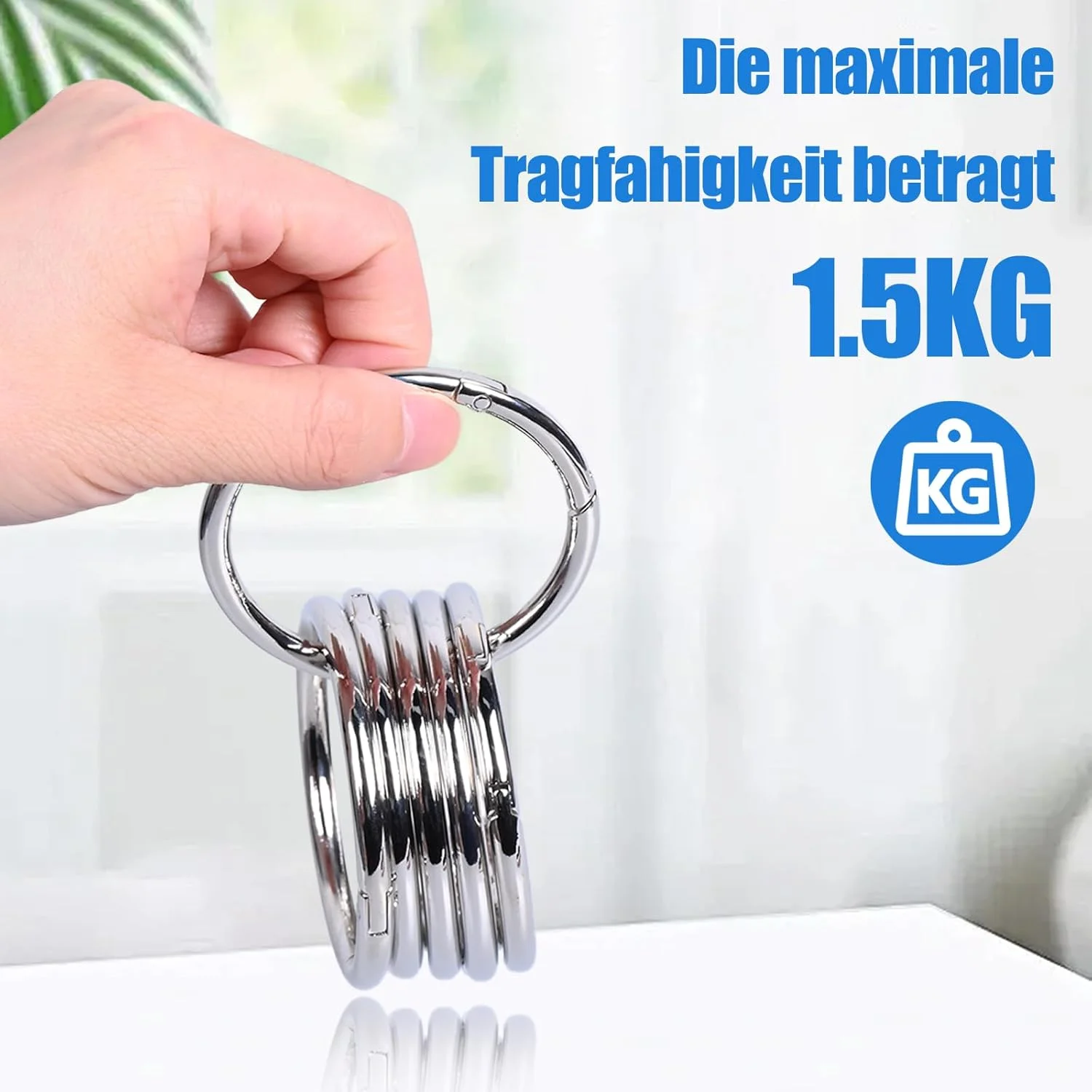 ست 6 عددی کارابین گرد OWLMATE، کارابین حلقه ای، قلاب کارابین گرد، جاکلیدی حلقه ای استیل O، قلاب کارابین برای کیف، کیف دستی، DIY، صنایع دستی، نقره ای ست 6 عددی کارابین گرد OWLMATE، کارابین حلقه ای، قلاب کارابین گرد، جاکلیدی حلقه ای استیل O، قلاب کارابین برای کیف، کیف دستی، DIY، صنایع دستی، نقره ای