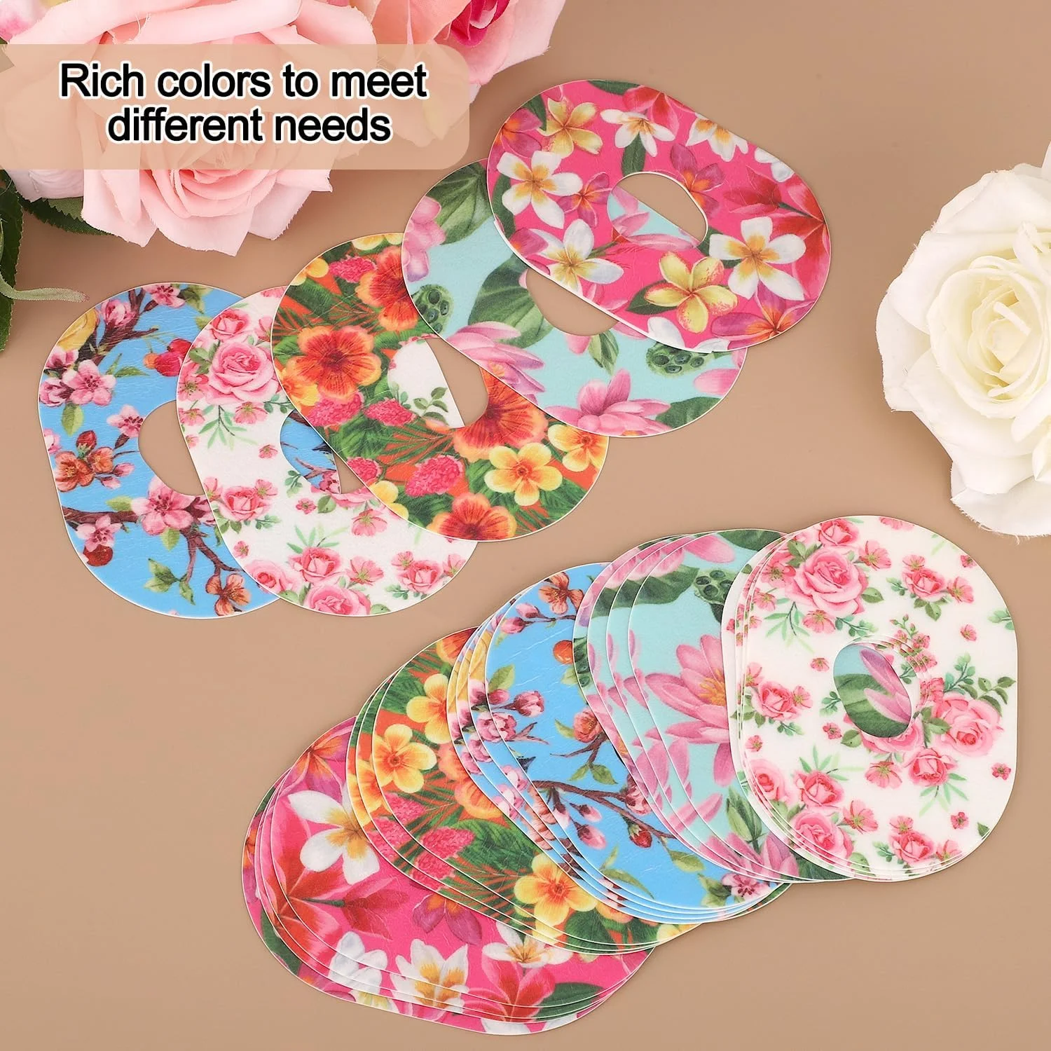 25 عدد پد چسبی برای Dexcom G7، 5 طرح گلدار ممتاز، پارچه نبافته، پد مانیتور گلوکز، کیت پد Lexcam، برچسب حسگر گلوکز تنفسی سازگار با لوازم جانبی Dexcom G7 25 عدد پد چسبی برای Dexcom G7، 5 طرح گلدار ممتاز، پارچه نبافته، پد مانیتور گلوکز، کیت پد Lexcam، برچسب حسگر گلوکز تنفسی سازگار با لوازم جانبی Dexcom G7