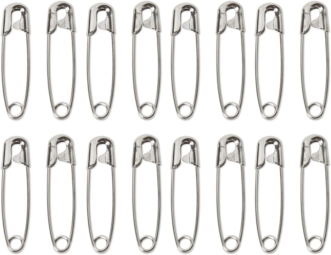 سنجاق قفلی استیل اواما سایز بزرگ 50 عددی (5.5 سانتی متر) سنجاق قفلی استیل اواما سایز بزرگ 50 عددی (5.5 سانتی متر)