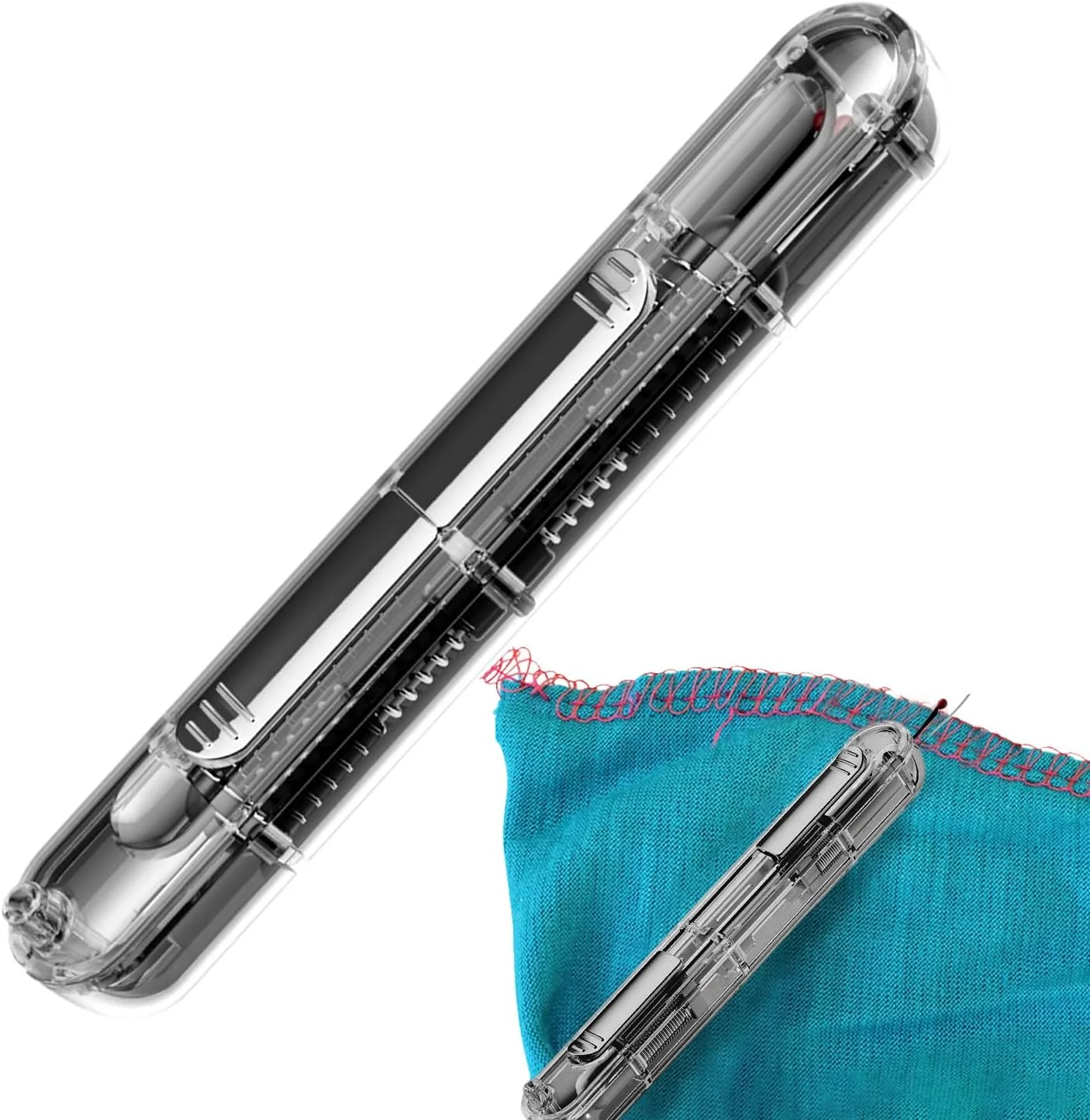 سوزن نخ کن برای خیاطی دستی - 2 در 1 شکافنده درز، سوزن نخ کن گلدوزی، لوازم لحاف دوزی دستی برای گلدوزی سوزن دوزی مبتدیان و علاقه مندان خانم ها سوزن نخ کن برای خیاطی دستی - 2 در 1 شکافنده درز، سوزن نخ کن گلدوزی، لوازم لحاف دوزی دستی برای گلدوزی سوزن دوزی مبتدیان و علاقه مندان خانم ها