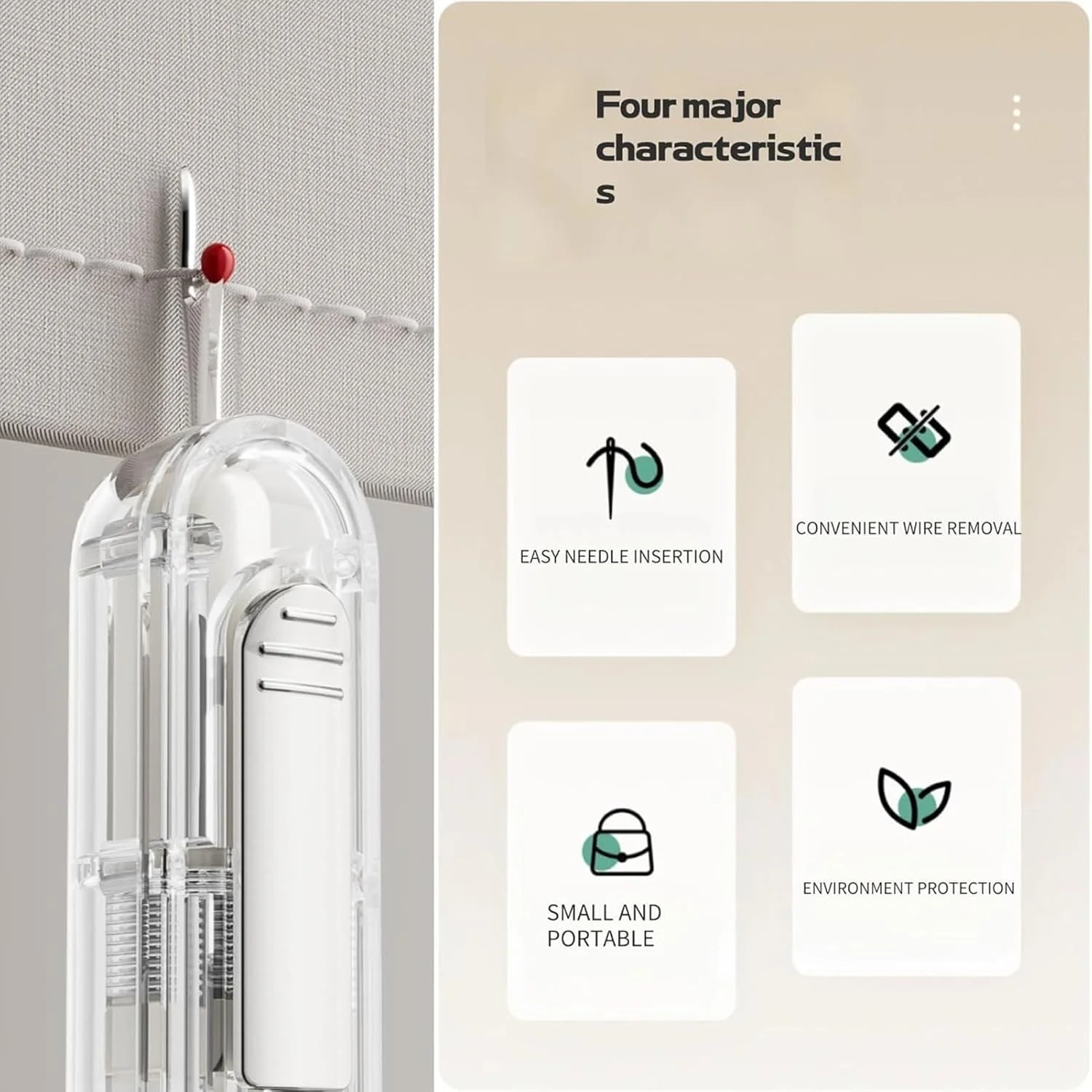 سوزن نخ کن خیاطی | ابزار نخ کن اتوماتیک 2 در 1 و بشکاف - ابزار نخ کشی قابل حمل لوازم جانبی لحاف دوزی برای گلدوزی پارچه لباس کاردستی مسافرت روزانه زنان مبتدی سوزن نخ کن خیاطی | ابزار نخ کن اتوماتیک 2 در 1 و بشکاف - ابزار نخ کشی قابل حمل لوازم جانبی لحاف دوزی برای گلدوزی پارچه لباس کاردستی مسافرت روزانه زنان مبتدی