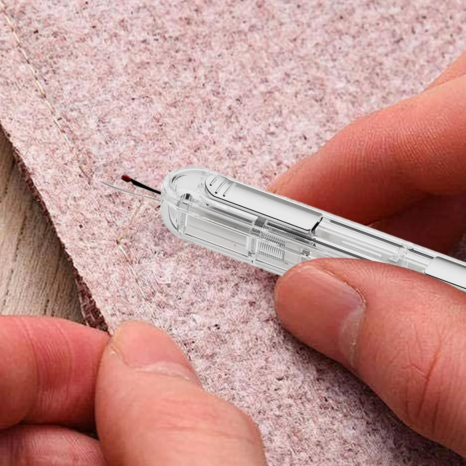 سوزن نخ کن خیاطی | ابزار نخ کن اتوماتیک 2 در 1 و بشکاف - ابزار نخ کشی قابل حمل لوازم جانبی لحاف دوزی برای گلدوزی پارچه لباس کاردستی مسافرت روزانه زنان مبتدی سوزن نخ کن خیاطی | ابزار نخ کن اتوماتیک 2 در 1 و بشکاف - ابزار نخ کشی قابل حمل لوازم جانبی لحاف دوزی برای گلدوزی پارچه لباس کاردستی مسافرت روزانه زنان مبتدی