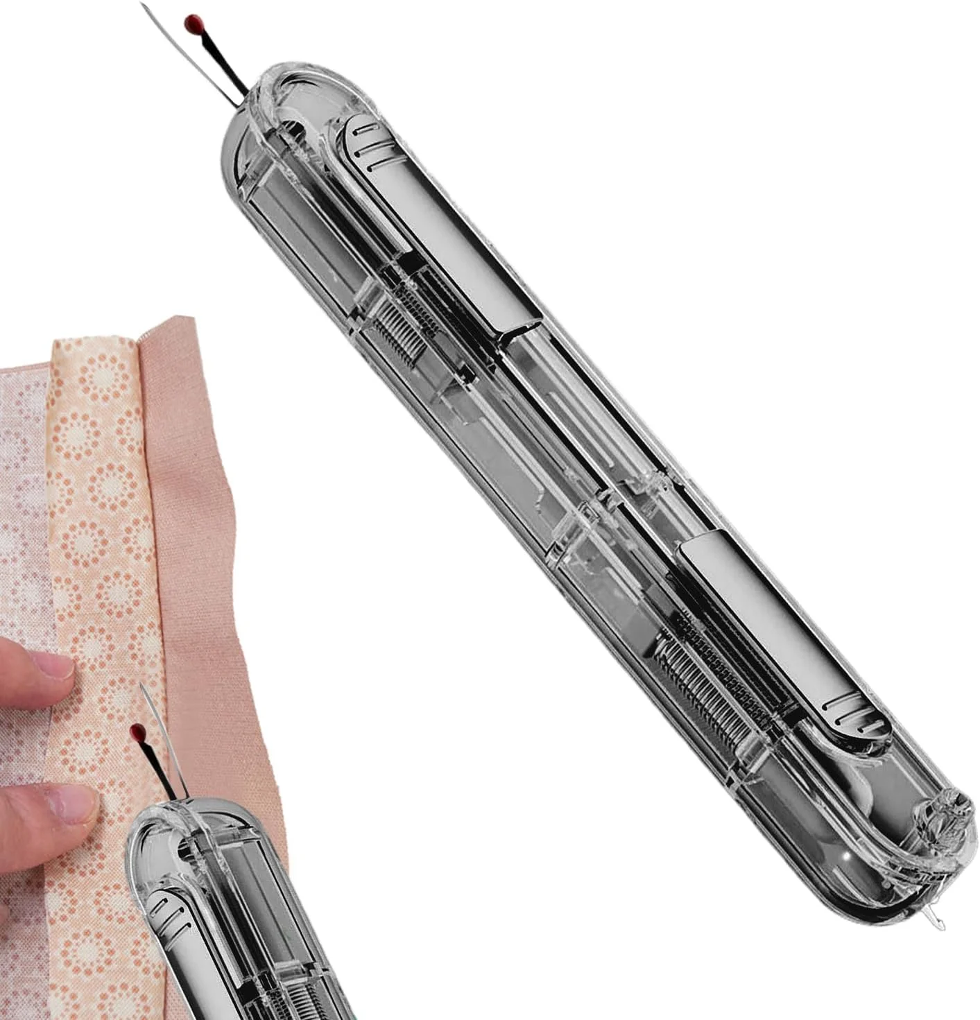 سوزن نخ کن دستی برای خیاطی، سوزن نخ کن دستی و ابزار شکافتن درز - ابزار لحاف دوزی و لوازم جانبی گلدوزی برای پارچه و لباس، مناسب برای روز مادر، تولد و خانه نویی سوزن نخ کن دستی برای خیاطی، سوزن نخ کن دستی و ابزار شکافتن درز - ابزار لحاف دوزی و لوازم جانبی گلدوزی برای پارچه و لباس، مناسب برای روز مادر، تولد و خانه نویی
