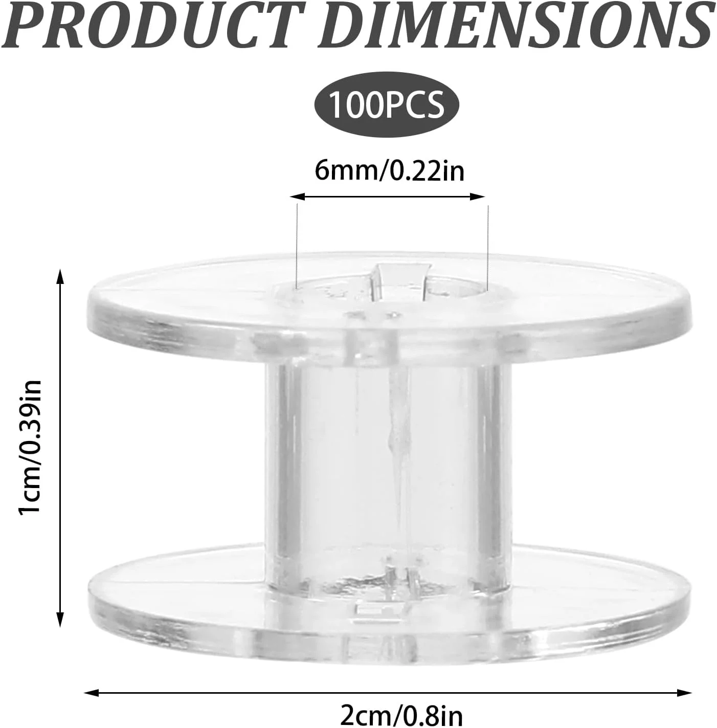 بسته 100 عددی ماسوره خیاطی پلاستیکی شفاف کلاس 15 سازگار با چرخ خیاطی های سینگر/برادر، جانومه SA156، ماسوره های پلی استایرن، اندازه استاندارد ماسوره خیاطی برای مبتدیان و علاقه مندان به خیاطی، گلدوزی، DIY بسته 100 عددی ماسوره خیاطی پلاستیکی شفاف کلاس 15 سازگار با چرخ خیاطی های سینگر/برادر، جانومه SA156، ماسوره های پلی استایرن، اندازه استاندارد ماسوره خیاطی برای مبتدیان و علاقه مندان به خیاطی، گلدوزی، DIY