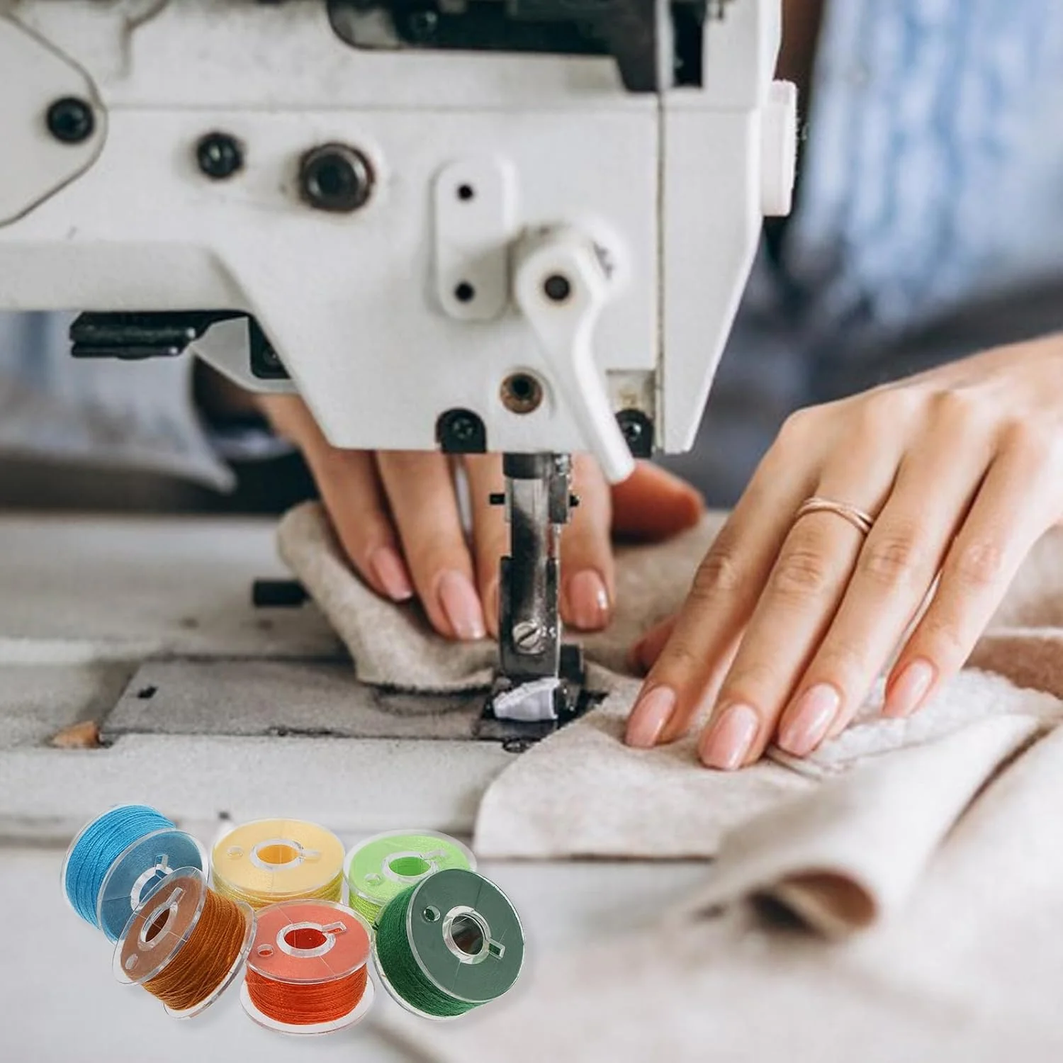 بسته 100 عددی ماسوره خیاطی پلاستیکی شفاف کلاس 15 سازگار با چرخ خیاطی های سینگر/برادر، جانومه SA156، ماسوره های پلی استایرن، اندازه استاندارد ماسوره خیاطی برای مبتدیان و علاقه مندان به خیاطی، گلدوزی، DIY بسته 100 عددی ماسوره خیاطی پلاستیکی شفاف کلاس 15 سازگار با چرخ خیاطی های سینگر/برادر، جانومه SA156، ماسوره های پلی استایرن، اندازه استاندارد ماسوره خیاطی برای مبتدیان و علاقه مندان به خیاطی، گلدوزی، DIY