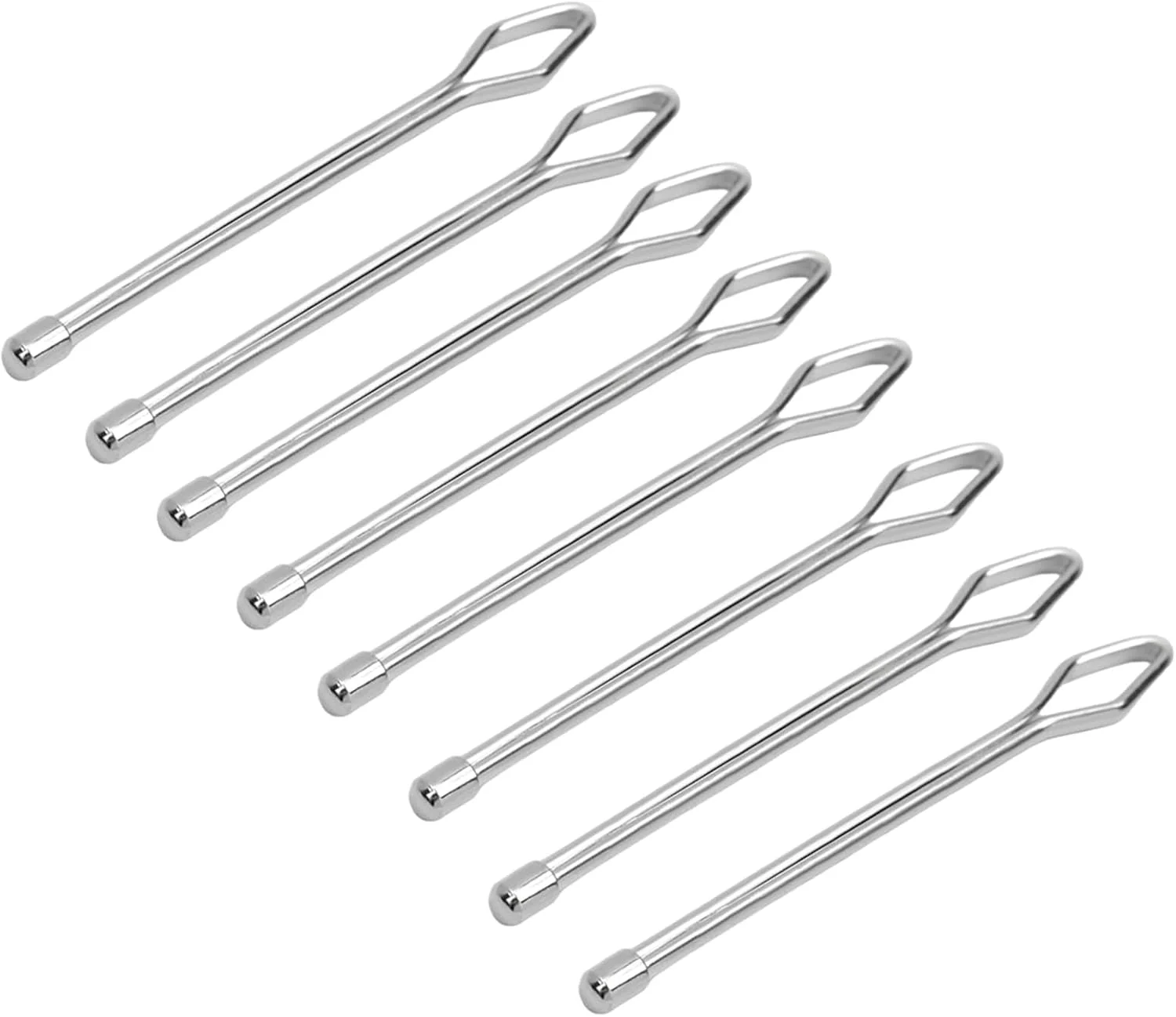 LC LICTOP گیره نخ کش طناب DIY، ابزار نخ کش فلزی 8 عددی با موچین برای لوازم خیاطی جایگزین کش شلوارک هودی، نوع سوراخ دار