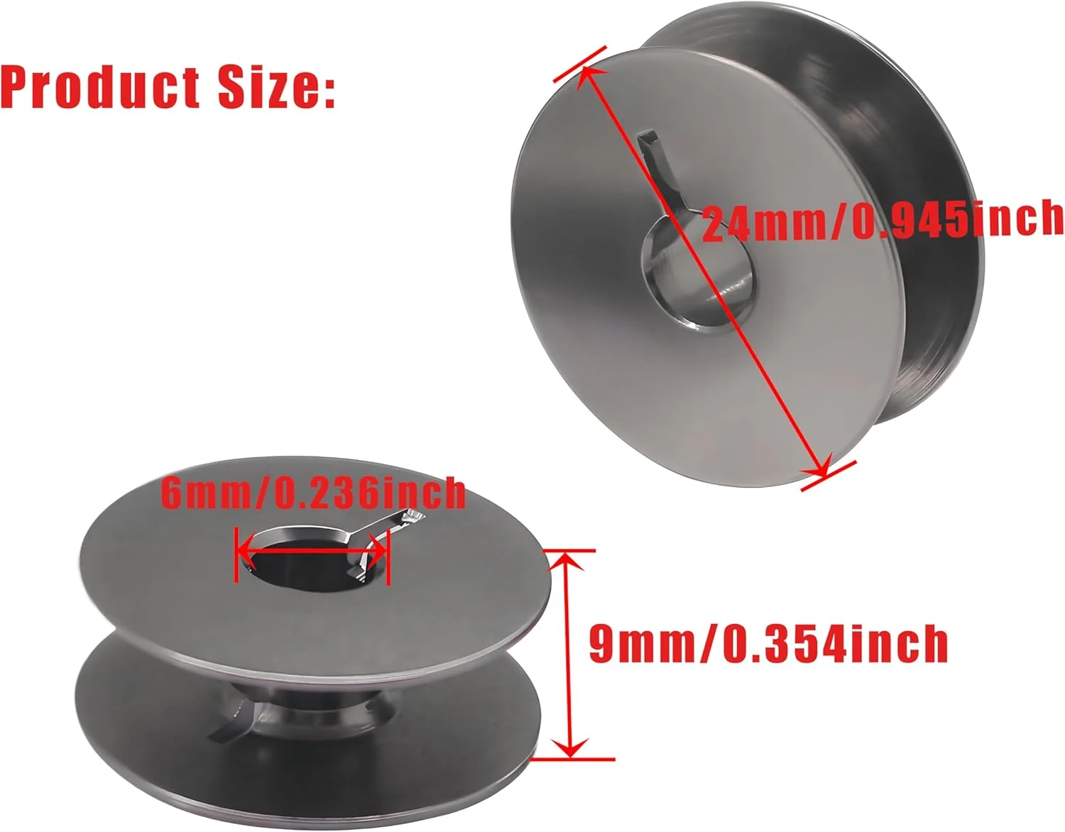 قرقره بزرگ Fbshicung 10 عددی #770591001 سازگار با برند Janome مدل های MB4S, MB-7,HD9 V1 (نه V2) و برند Elna مدل های 940S 970 قرقره بزرگ Fbshicung 10 عددی #770591001 سازگار با برند Janome مدل های MB4S, MB-7,HD9 V1 (نه V2) و برند Elna مدل های 940S 970