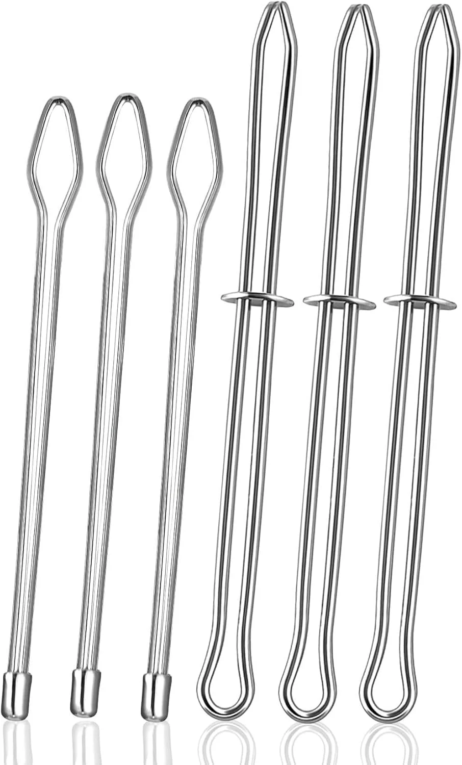 ابزار نخ کش بند ناف، 6 عدد گیره کمکی جایگزین بند ناف برای هودی شلوارک و شلوار، استفاده آسان از گیره های خیاطی و گیره کمکی برای پروژه های DIY، نقره ای ابزار نخ کش بند ناف، 6 عدد گیره کمکی جایگزین بند ناف برای هودی شلوارک و شلوار، استفاده آسان از گیره های خیاطی و گیره کمکی برای پروژه های DIY، نقره ای