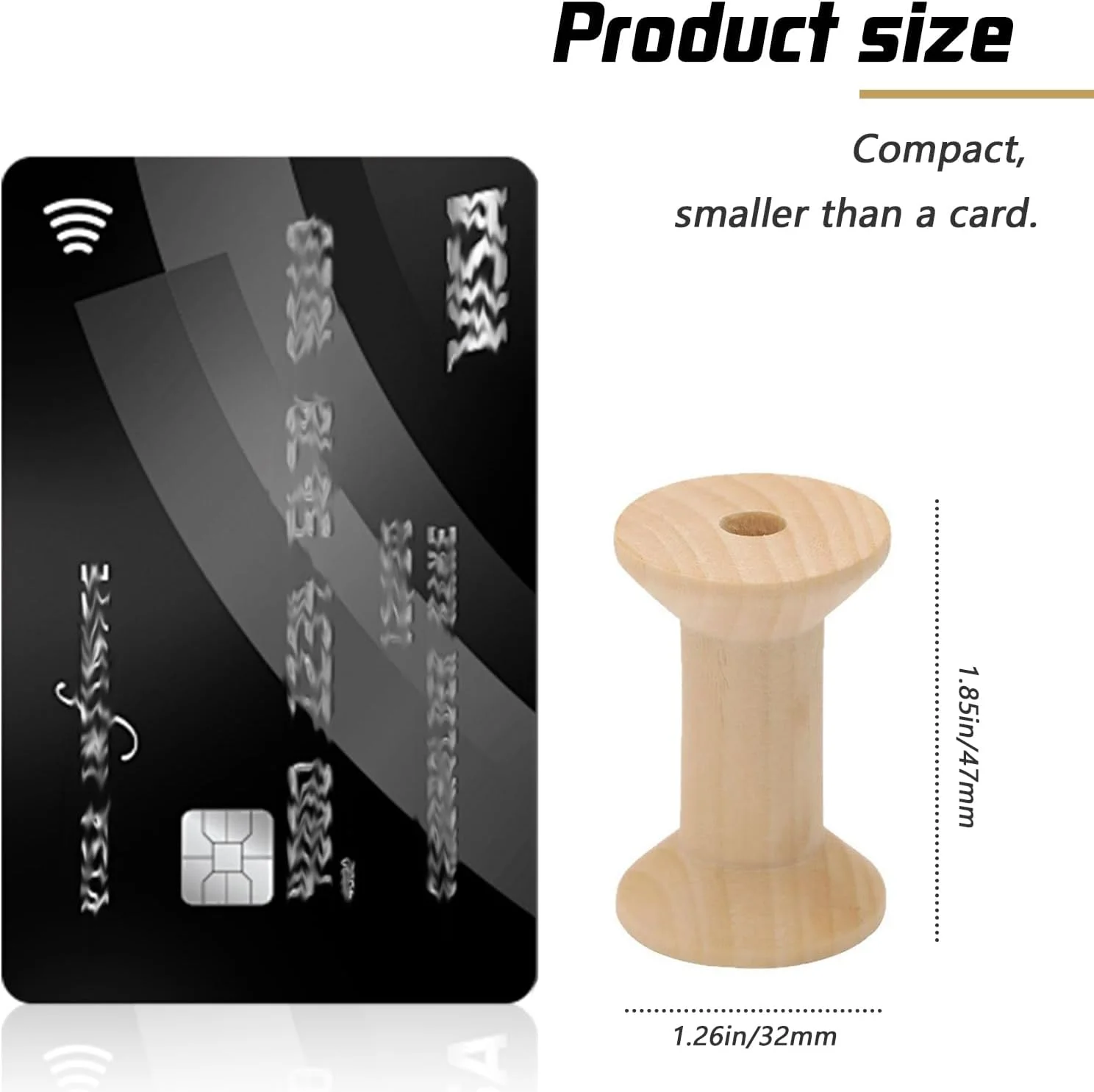 قرقره چوبی خالی، قرقره چوبی نخ، نگهدارنده روبان نخ خیاطی برای صنایع دستی بافندگی سیم، 4.7 x 3 سانتی متر، بسته 4 عددی قرقره چوبی خالی، قرقره چوبی نخ، نگهدارنده روبان نخ خیاطی برای صنایع دستی بافندگی سیم، 4.7 x 3 سانتی متر، بسته 4 عددی