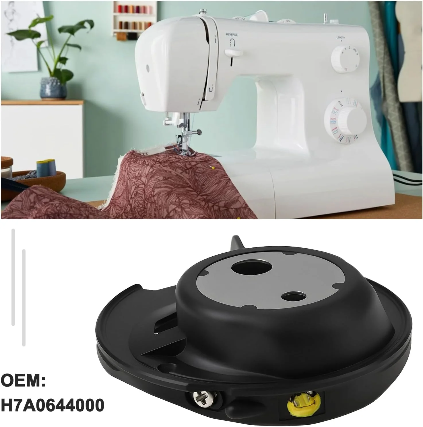 محفظه ماسوره چرخ خیاطی Create idea مدل H7A0644000 سازگار با Singer محفظه ماسوره چرخ خیاطی Create idea مدل H7A0644000 سازگار با Singer